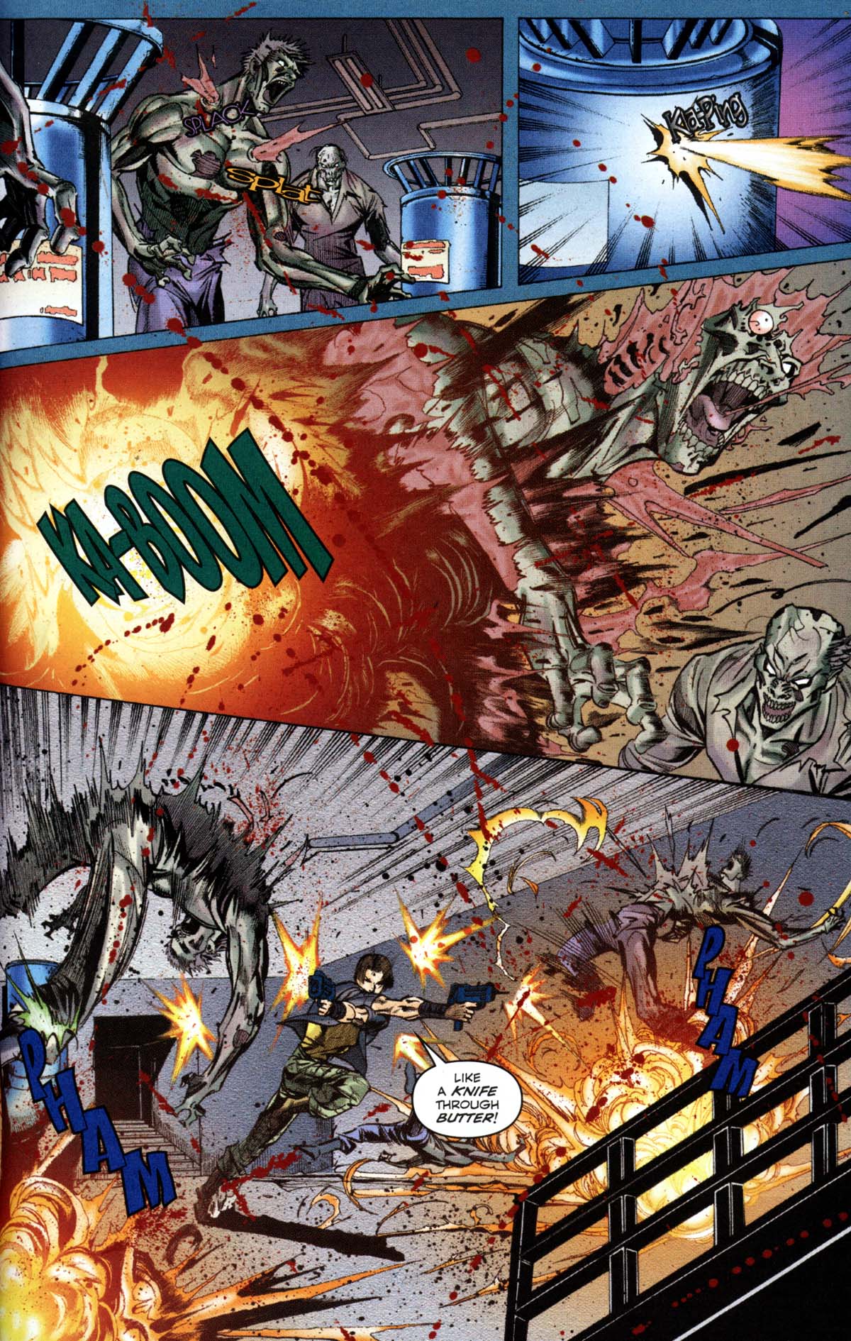 Read online Resident Evil Code: Veronica comic -  Issue #1 - 105