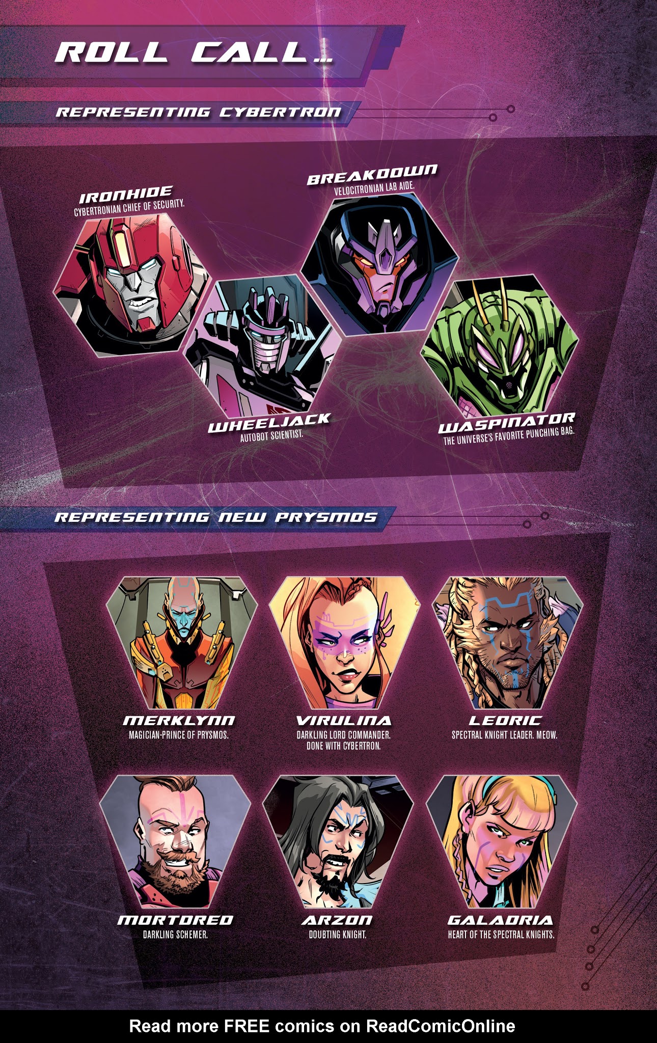 Read online Transformers vs. Visionaries comic -  Issue #3 - 4