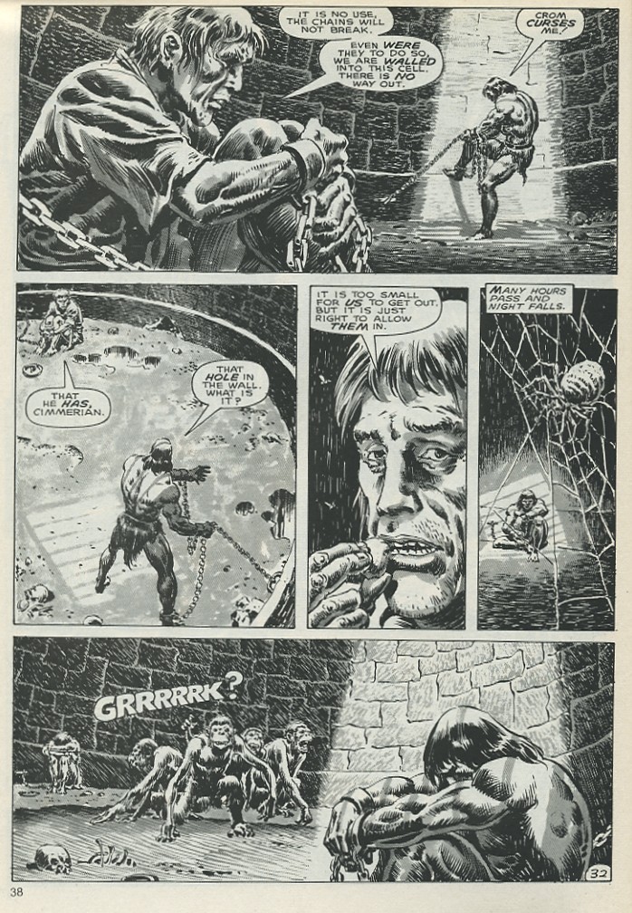 The Savage Sword Of Conan issue 134 - Page 38