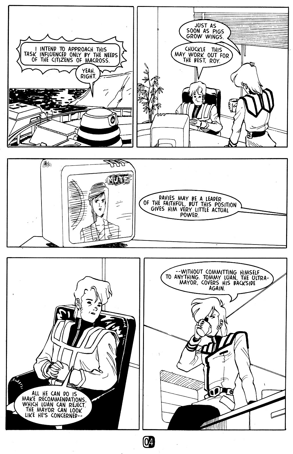 Read online Robotech: Return to Macross comic -  Issue #21 - 6