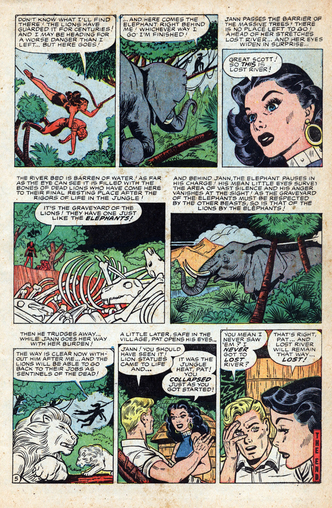Read online Jann of the Jungle comic -  Issue #9 - 7