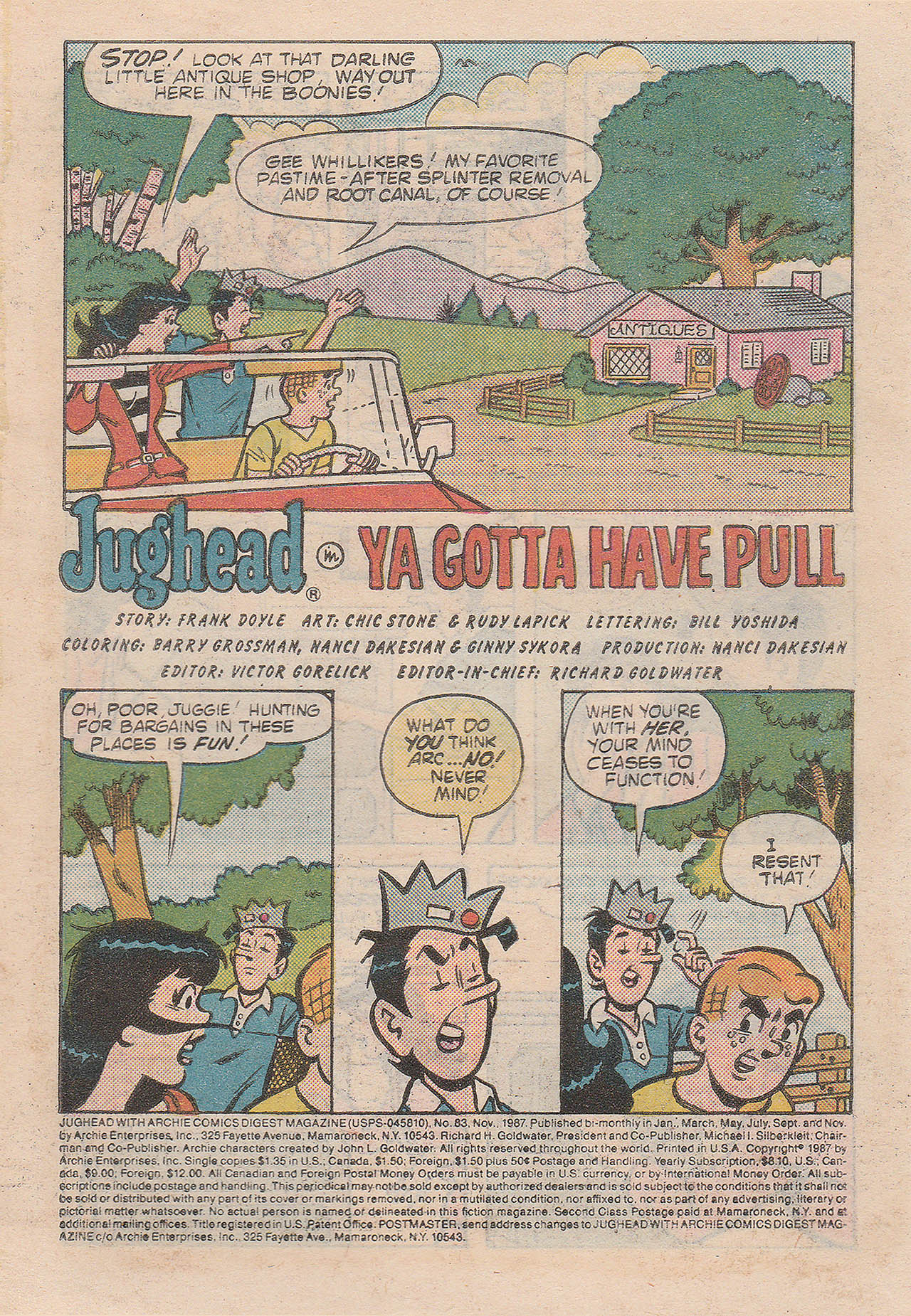 Read online Jughead with Archie Digest Magazine comic -  Issue #83 - 4