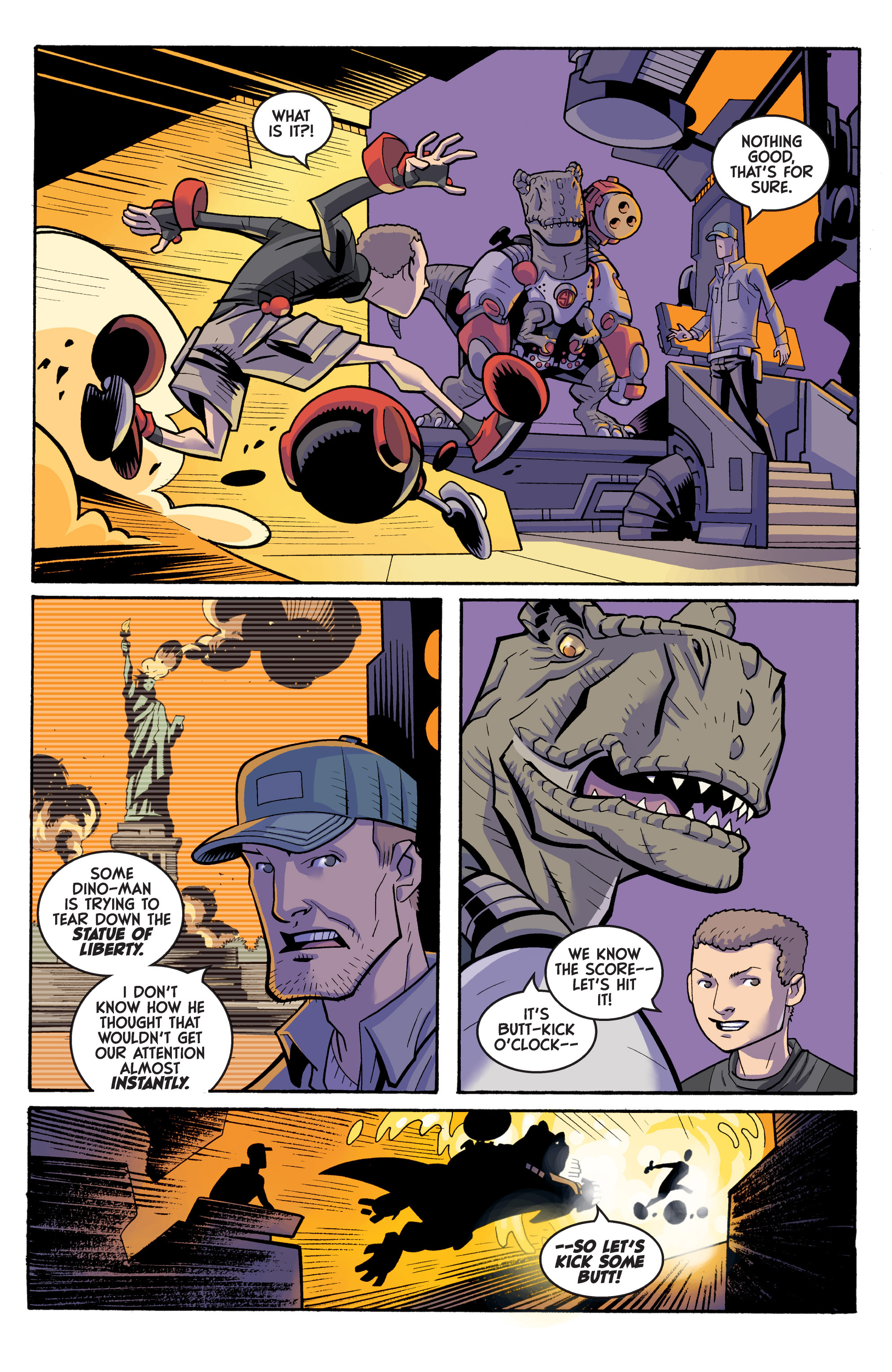 Read online Super Dinosaur (2011) comic -  Issue #18 - 21