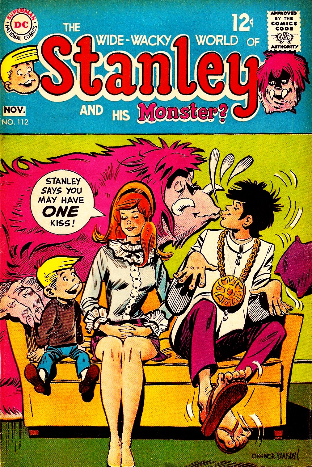 Read online Stanley and His Monster (1968) comic -  Issue #112 - 1