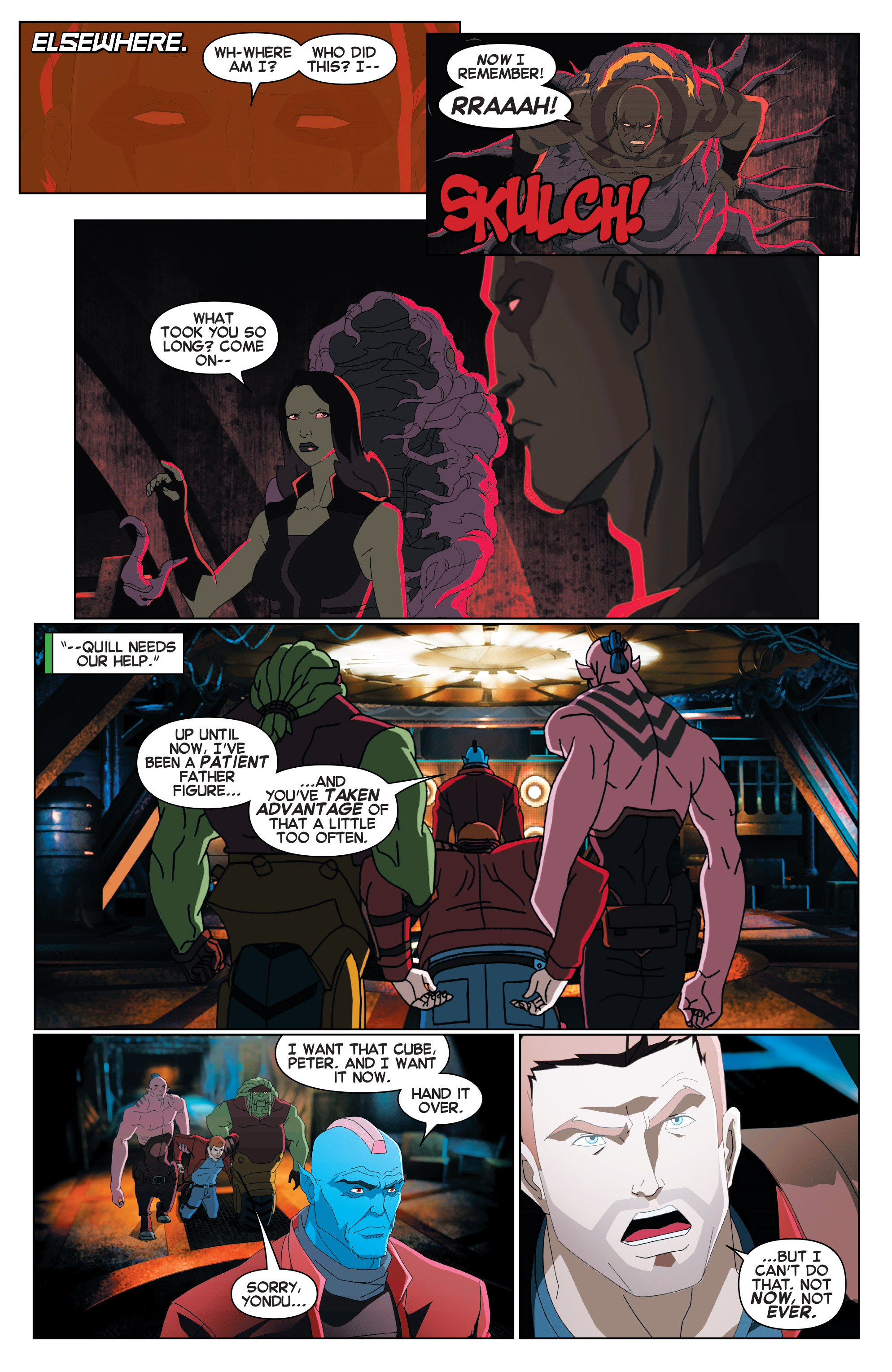Read online Marvel Universe Guardians of the Galaxy [II] comic -  Issue #8 - 16