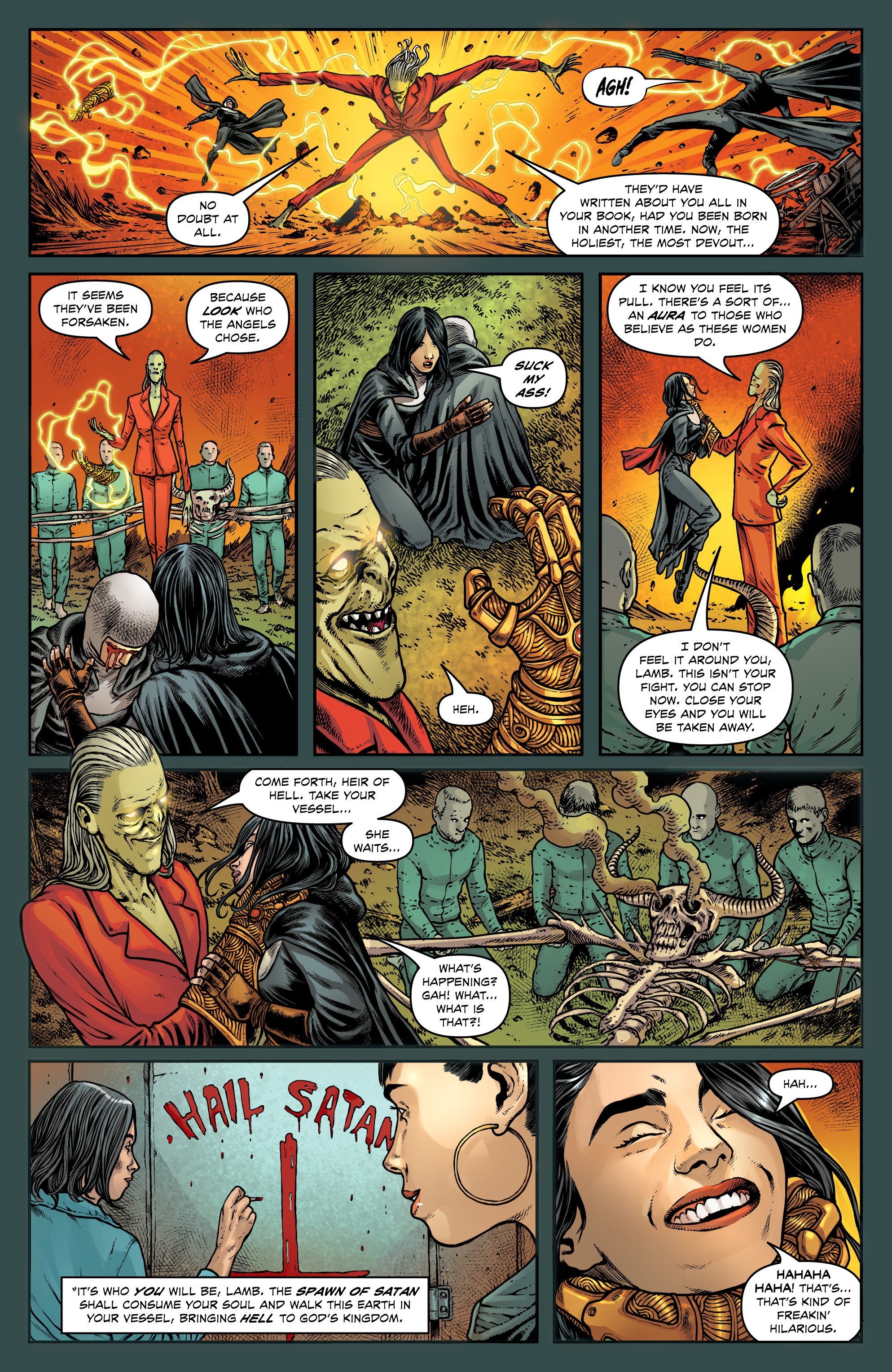 Read online Warrior Nun: Dora comic -  Issue # _TPB Collection - 55