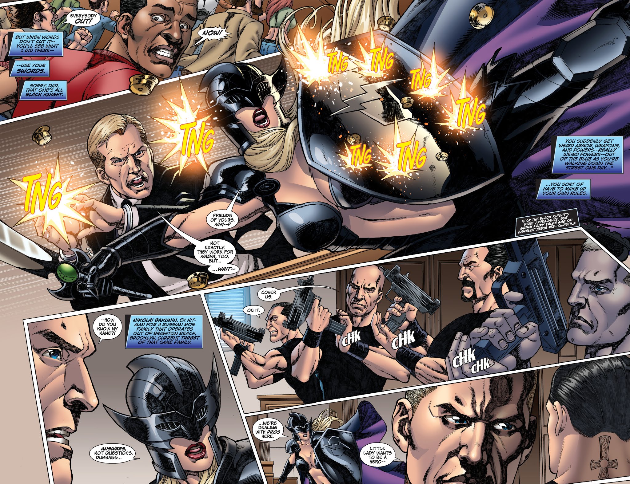 Read online The Black Knight comic -  Issue #1 - 4