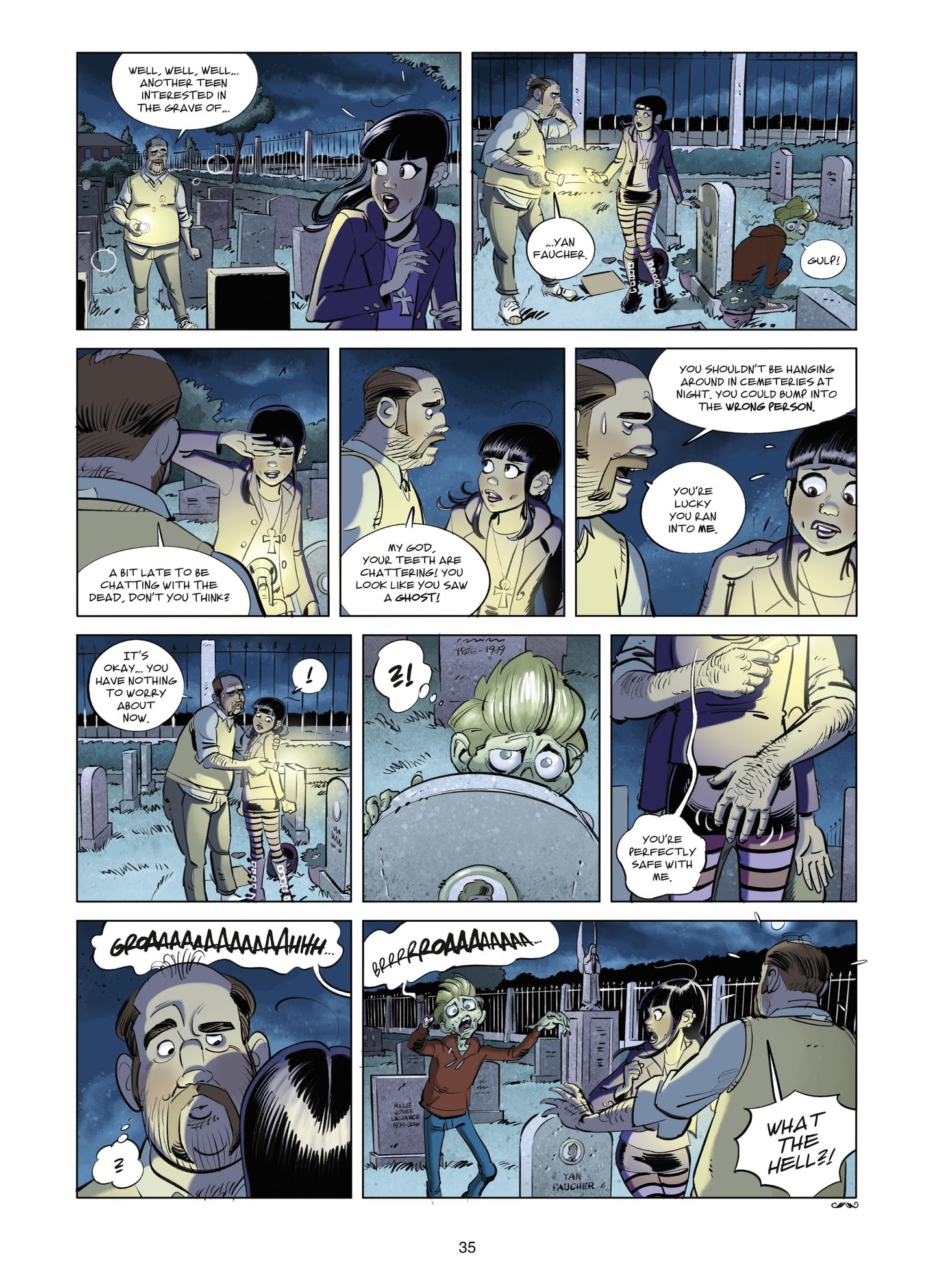 Read online Dead and Unburied comic -  Issue # TPB 1 - 35