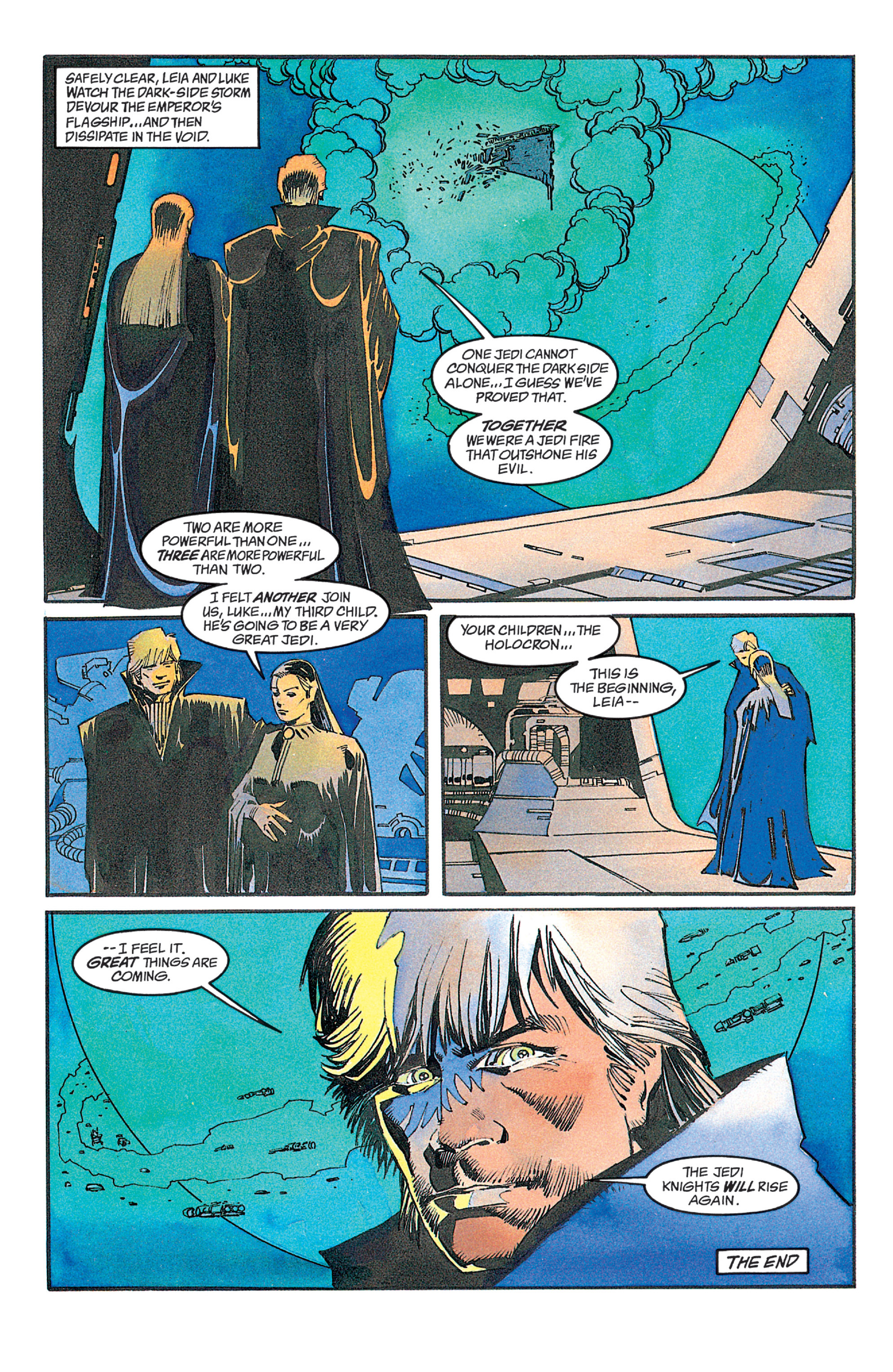 Read online Star Wars: Dark Empire Trilogy comic -  Issue # TPB (Part 2) - 55