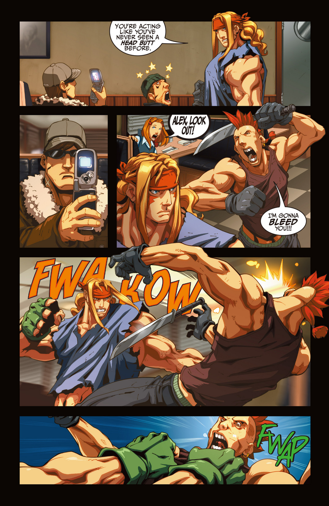Read online Street Fighter Remix comic -  Issue # Full - 20