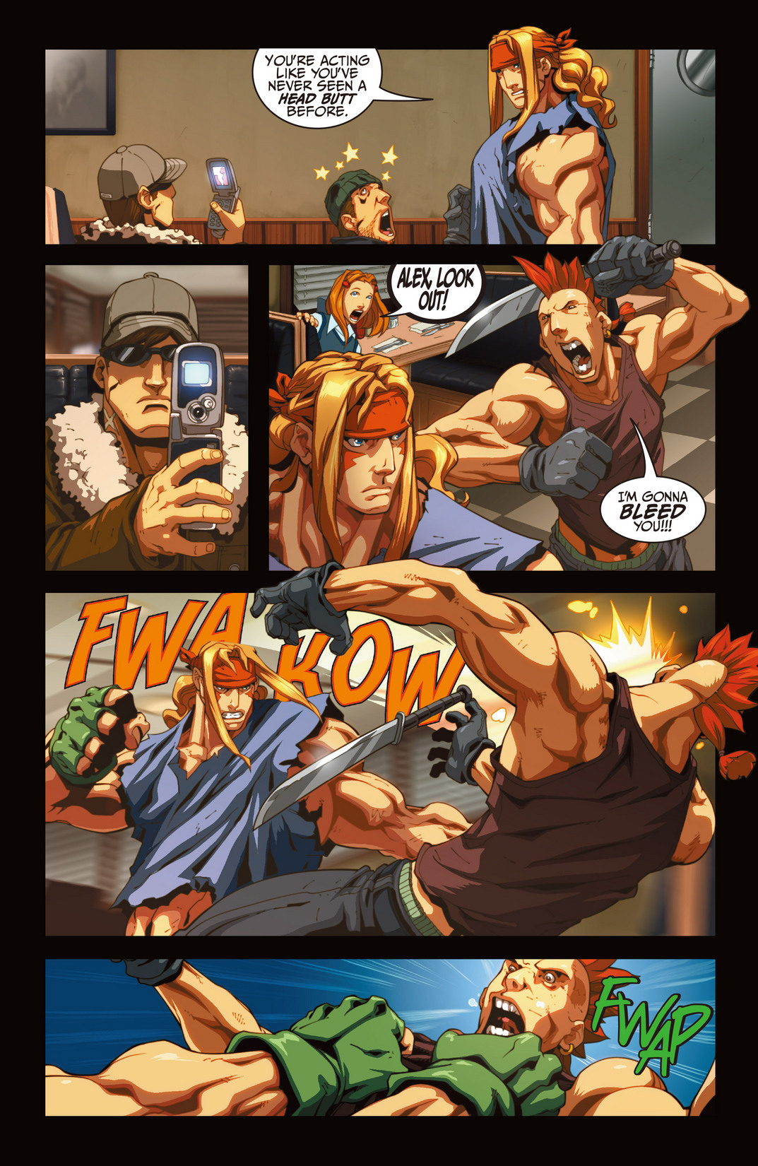 Read online Street Fighter Remix comic -  Issue # Full - 20