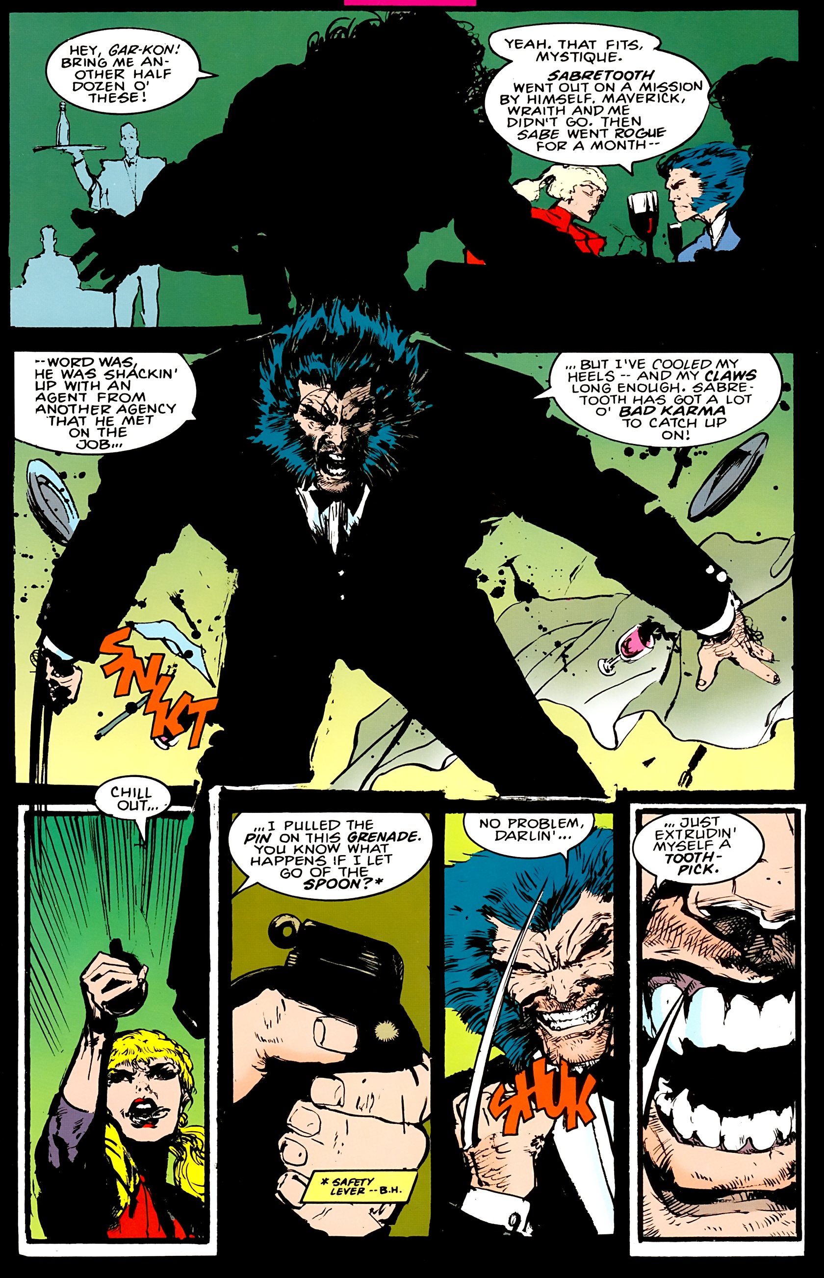Read online Sabretooth comic -  Issue #3 - 10