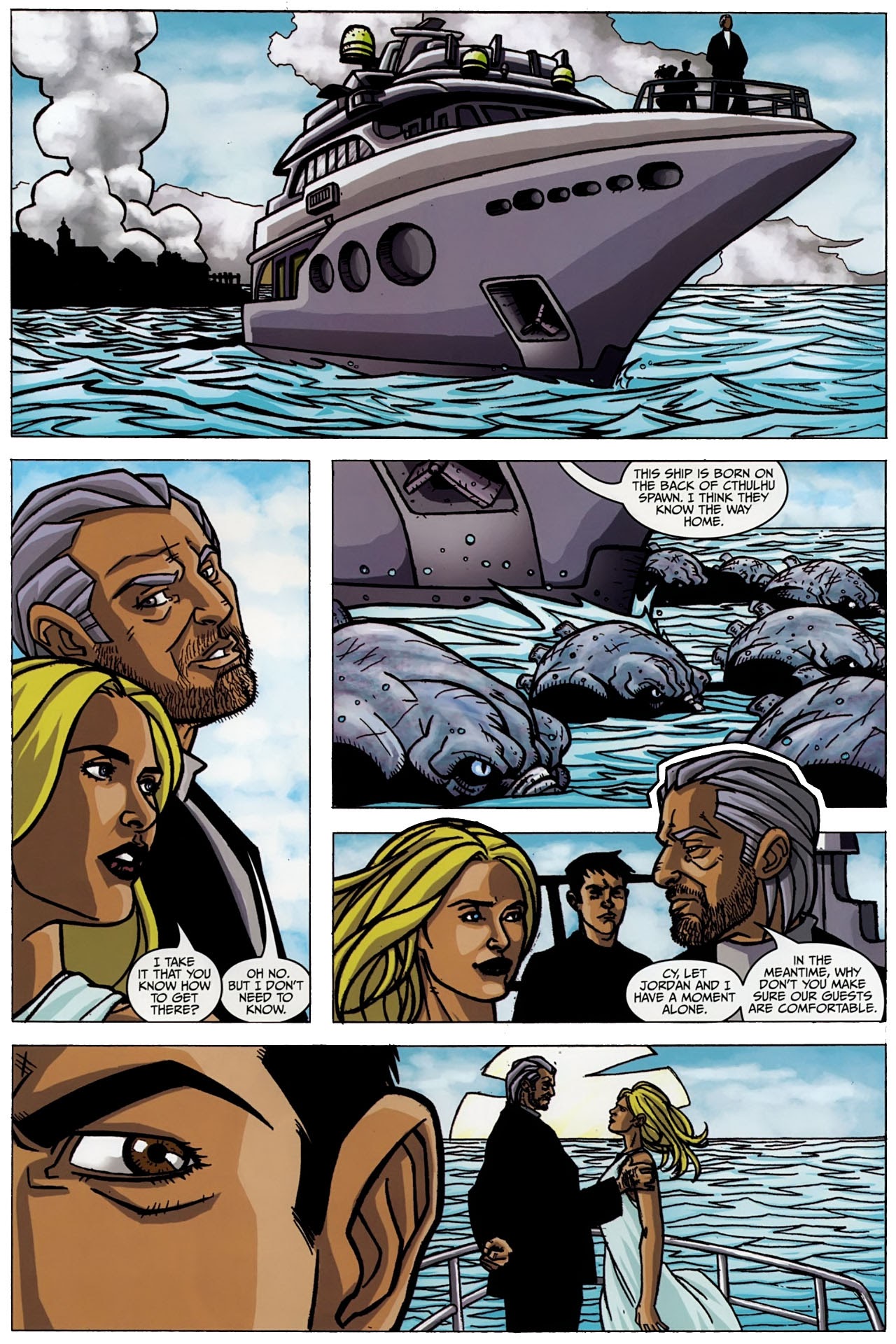 Read online Fall of Cthulhu: Godwar comic -  Issue #3 - 19