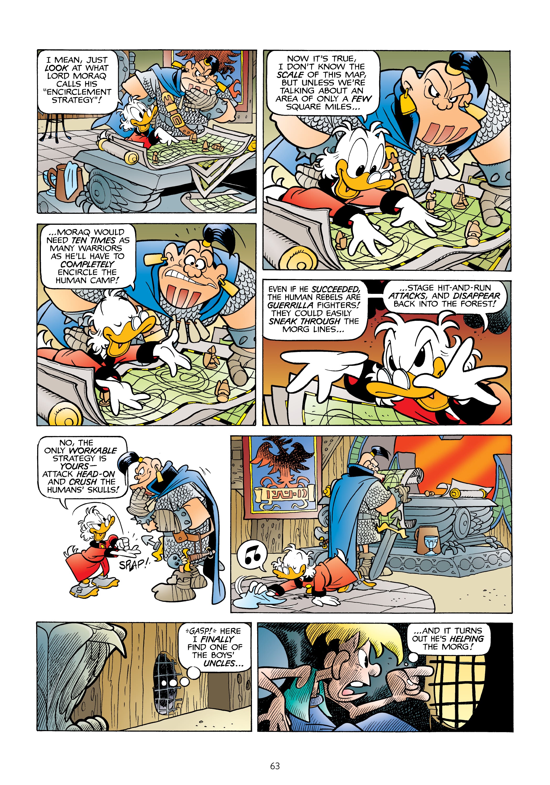 Read online Donald Duck and Uncle Scrooge: World of the Dragonlords comic -  Issue # TPB (Part 1) - 64