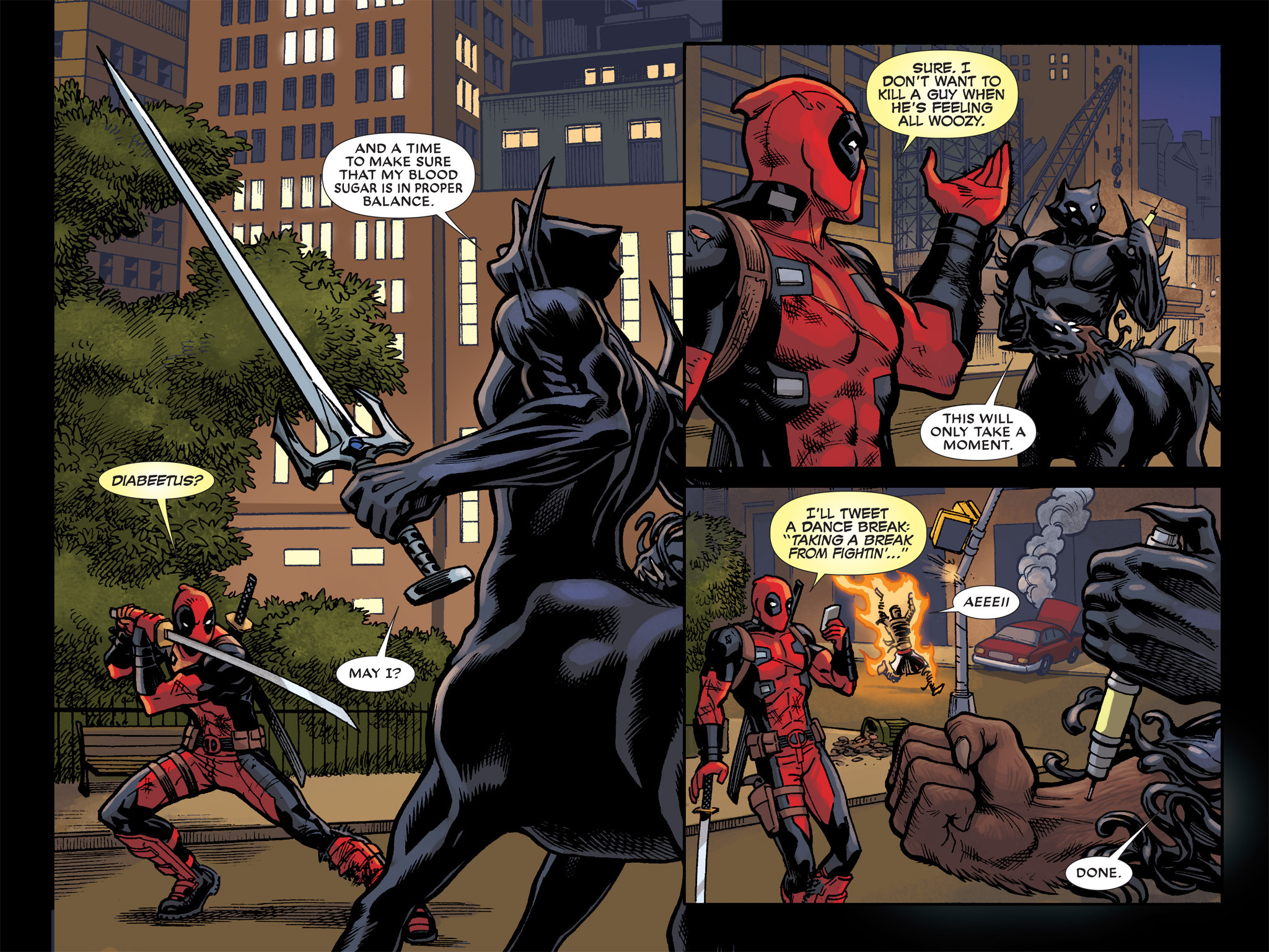 Read online Deadpool: Dracula's Gauntlet comic -  Issue # Part 7 - 74