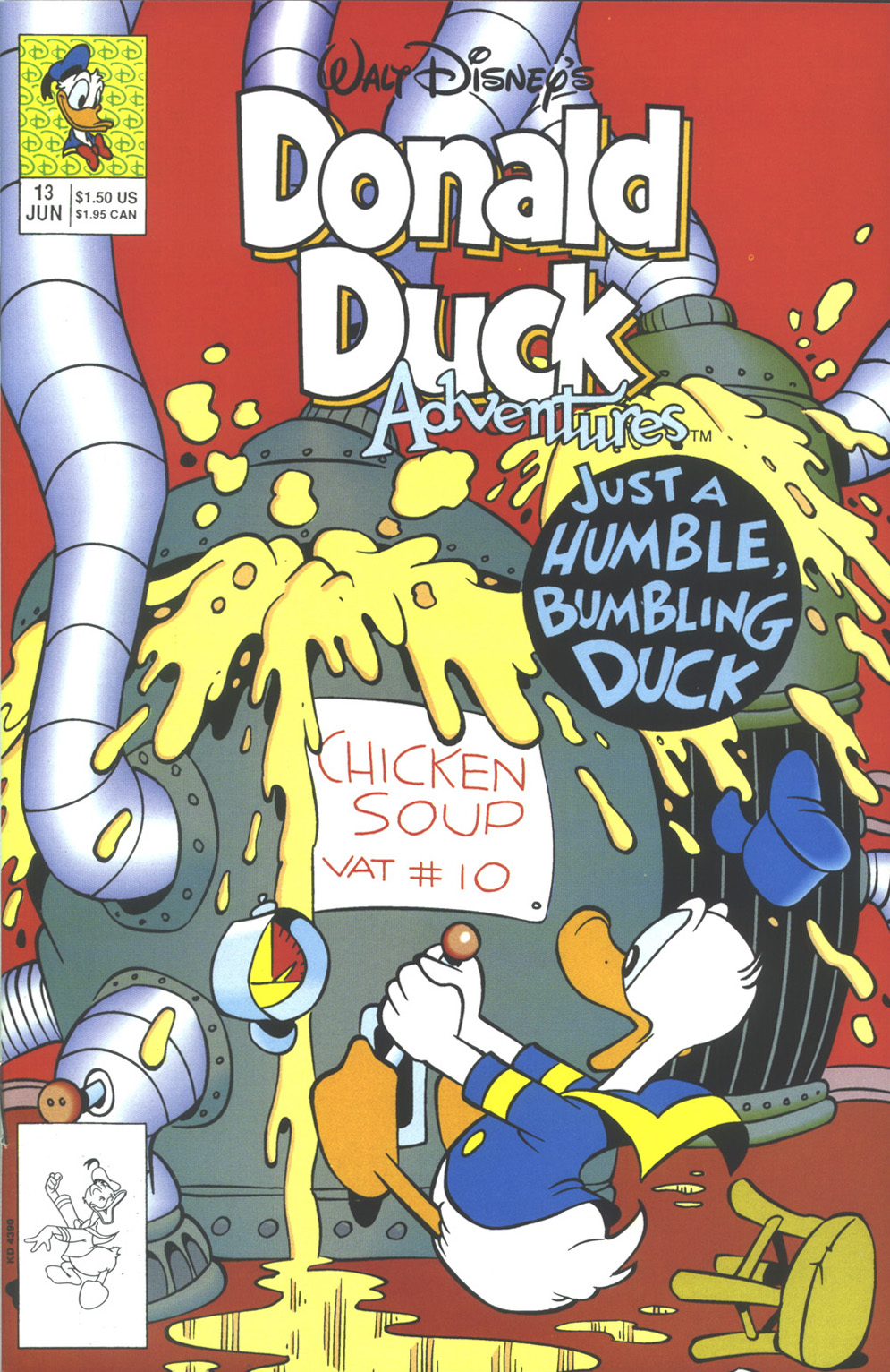 Read online Donald Duck Adventures comic -  Issue #13 - 1