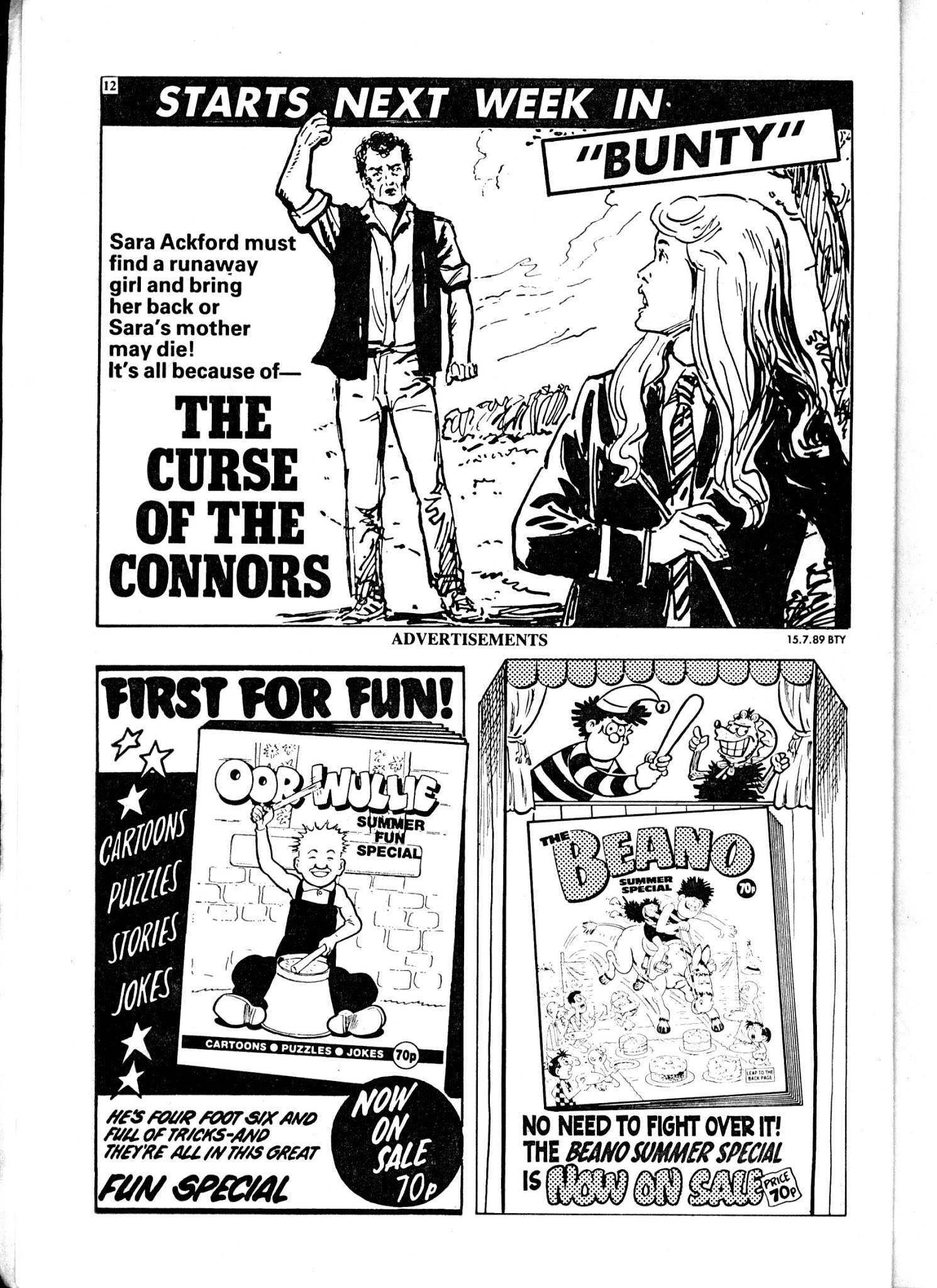 Read online Bunty comic -  Issue #1644 - 12