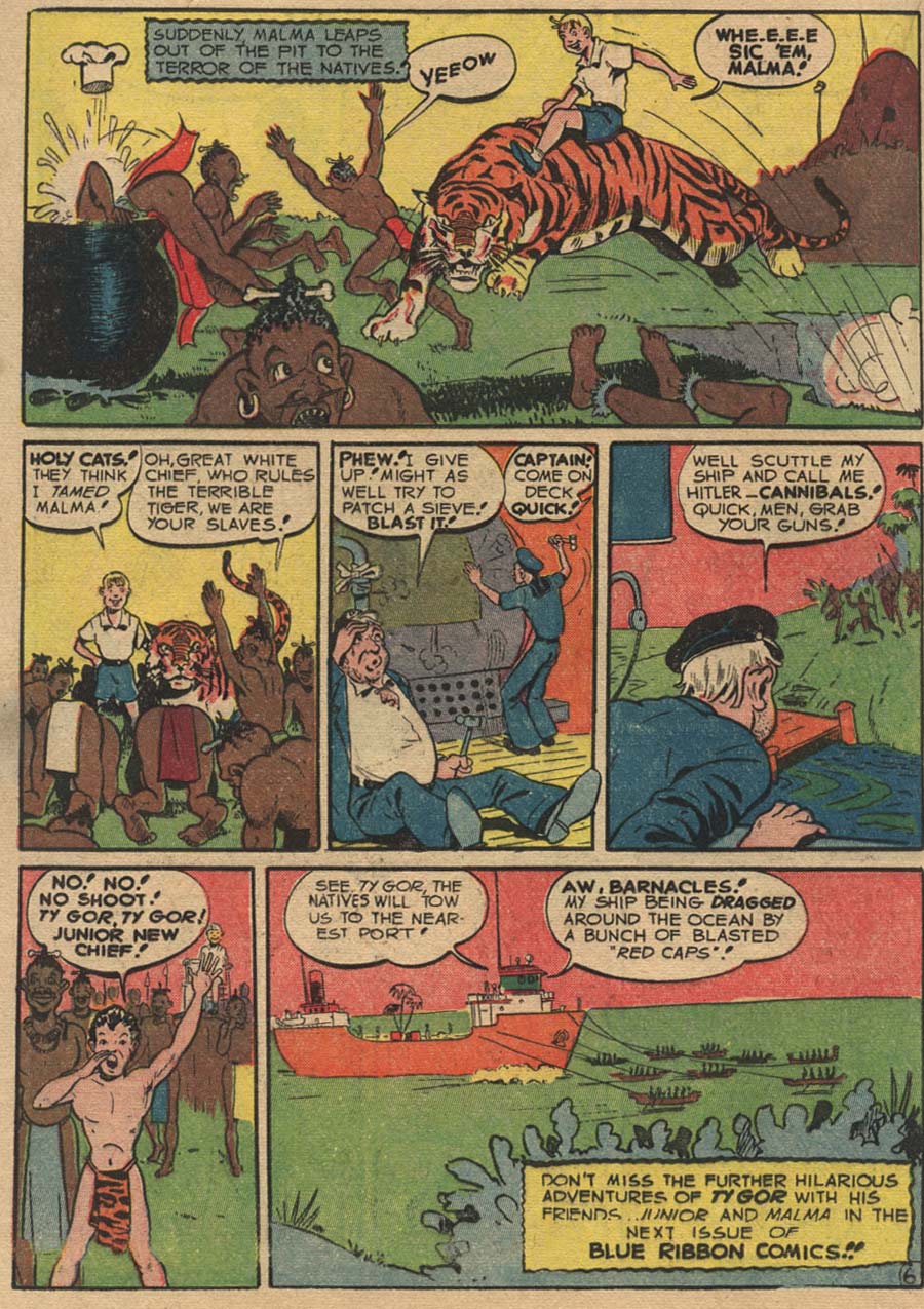 Read online Blue Ribbon Comics (1939) comic -  Issue #20 - 44