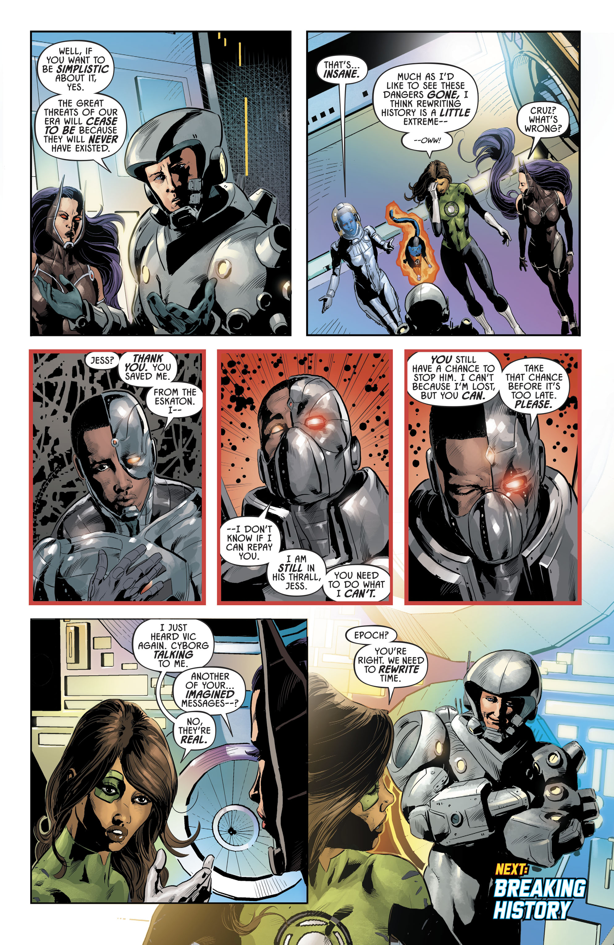 Read online Justice League Odyssey comic -  Issue #18 - 22