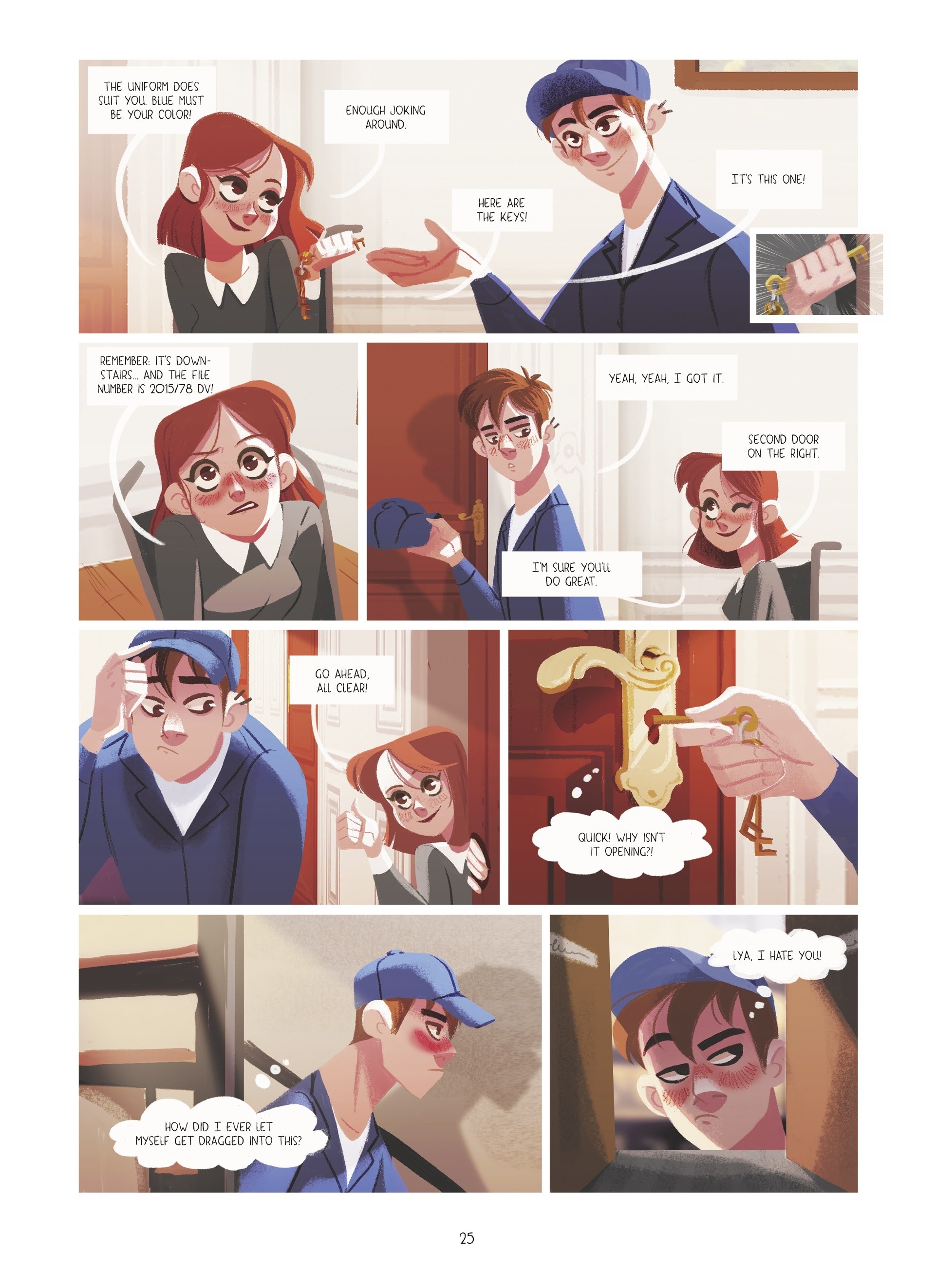 Read online Through Lya's Eyes comic -  Issue #1 - 25