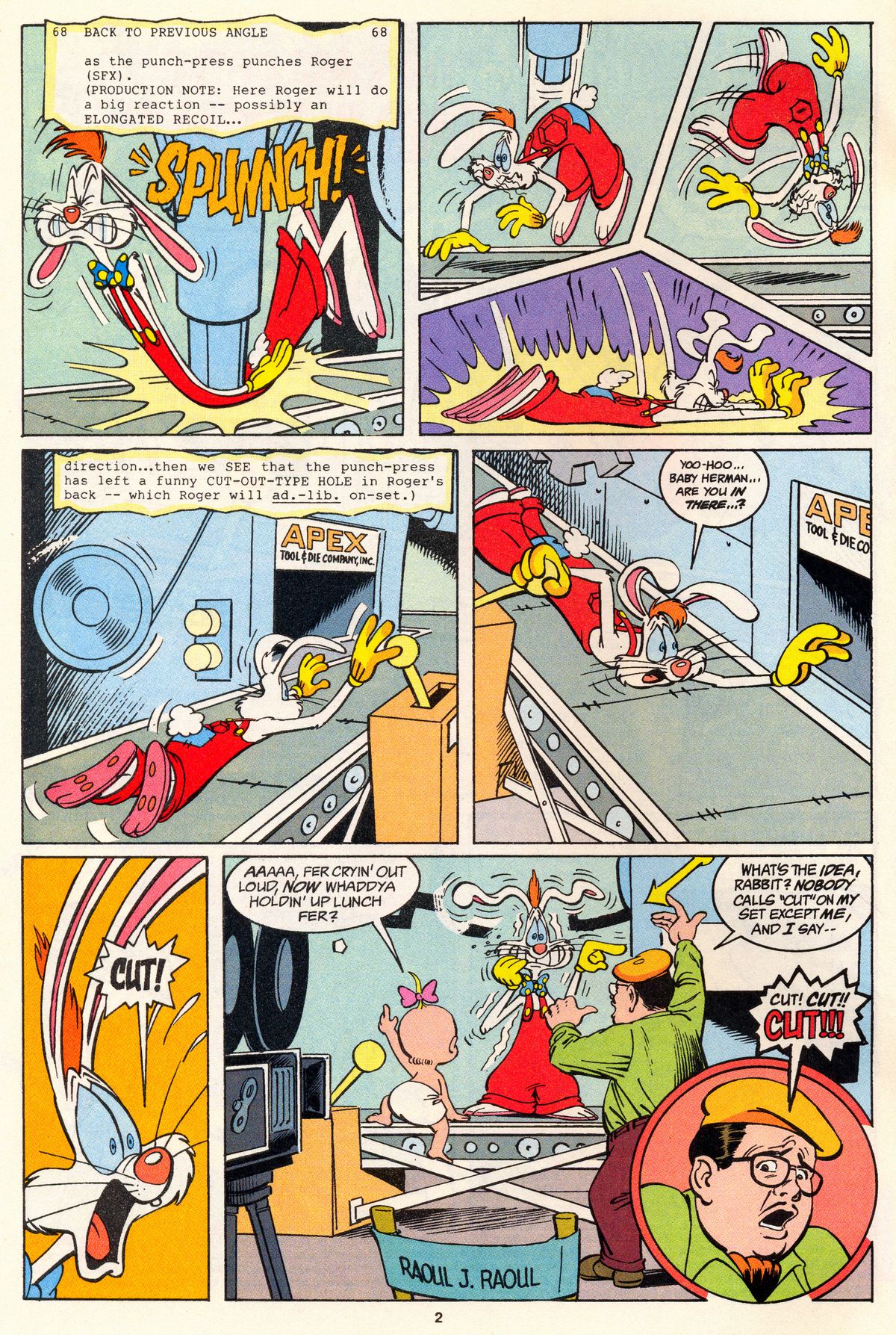 Read online Roger Rabbit comic -  Issue #10 - 4