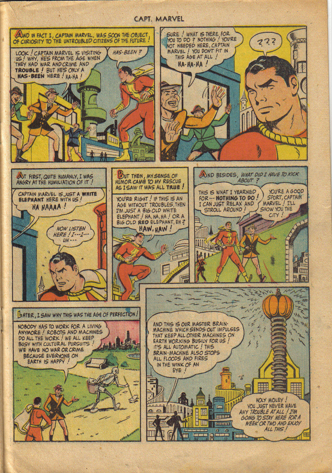 Read online Captain Marvel Adventures comic -  Issue #101 - 21
