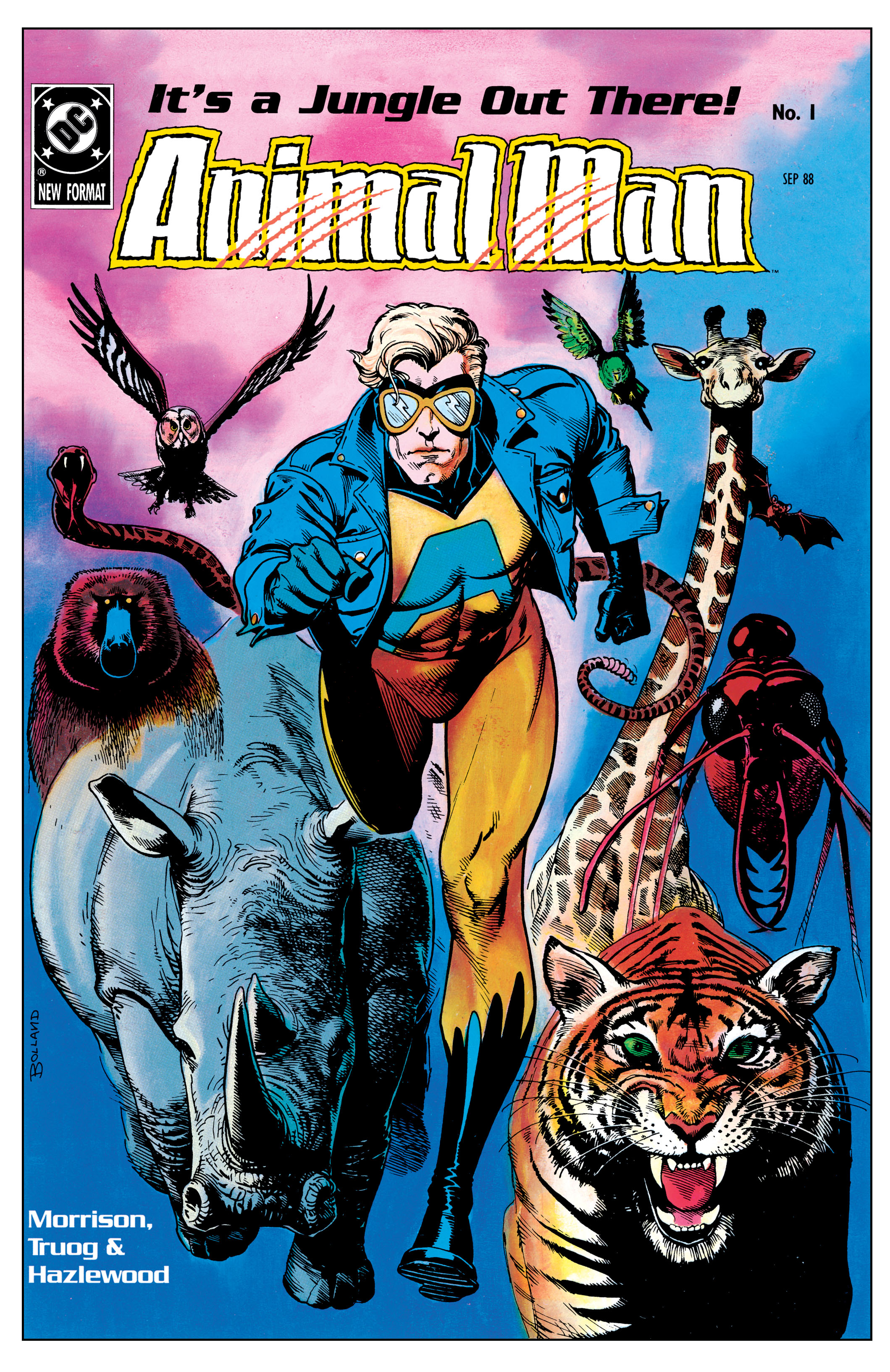 Read online Animal Man (1988) comic -  Issue # _ by Grant Morrison 30th Anniversary Deluxe Edition Book 1 (Part 1) - 8
