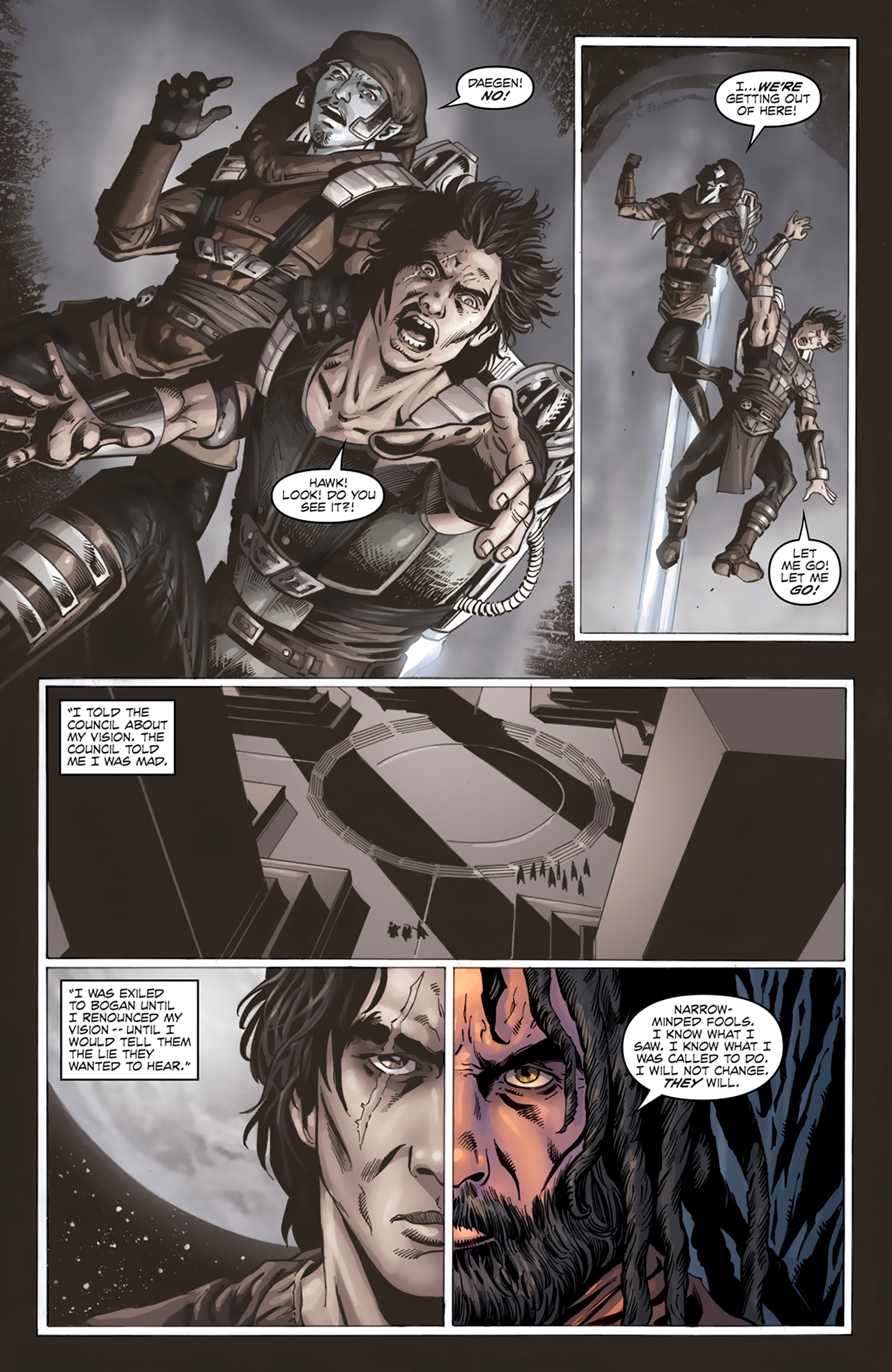 Read online Star Wars: Dawn of the Jedi - Prisoner of Bogan comic -  Issue #1 - 19
