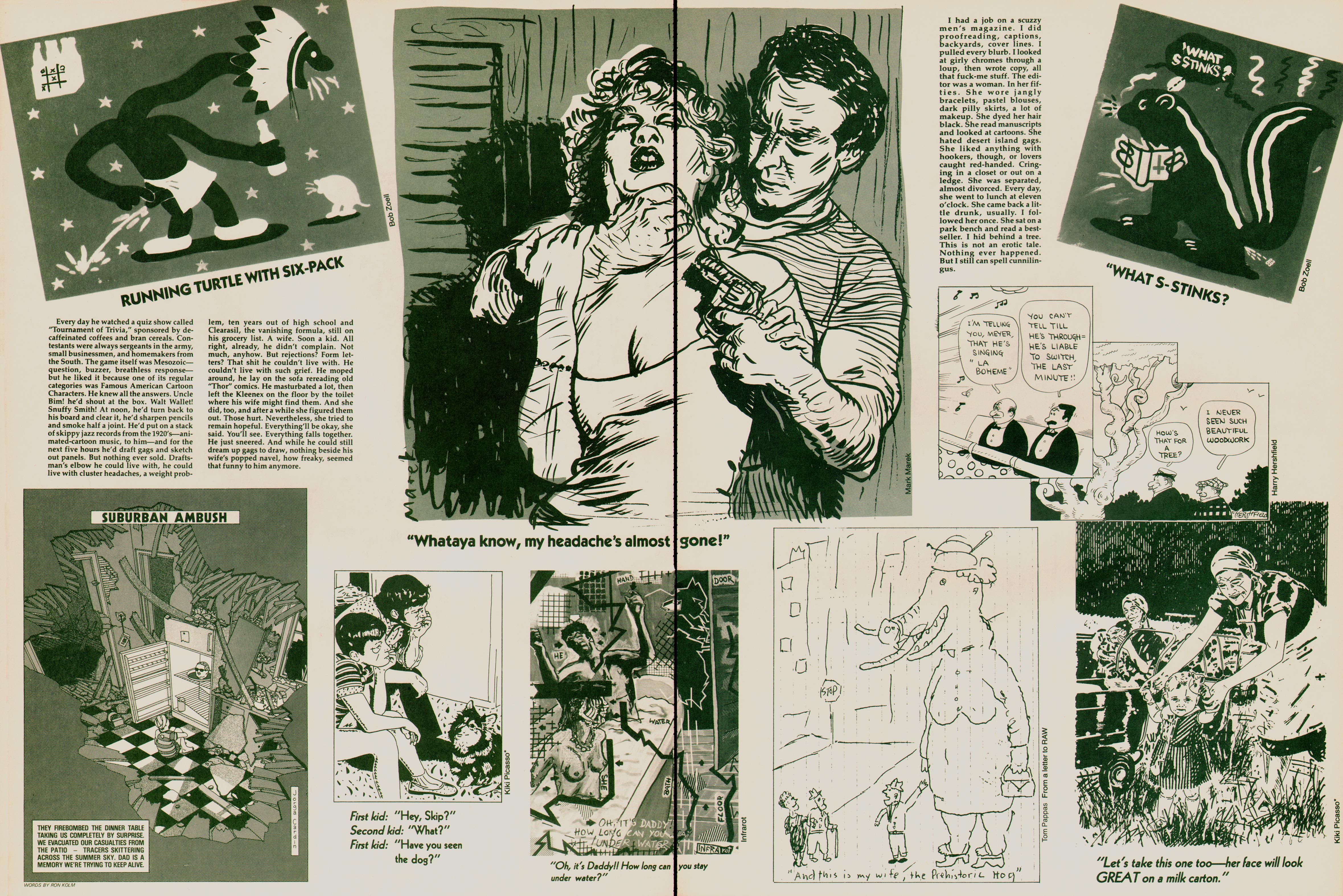 Read online Raw (1980) comic -  Issue # TPB 8 - 74