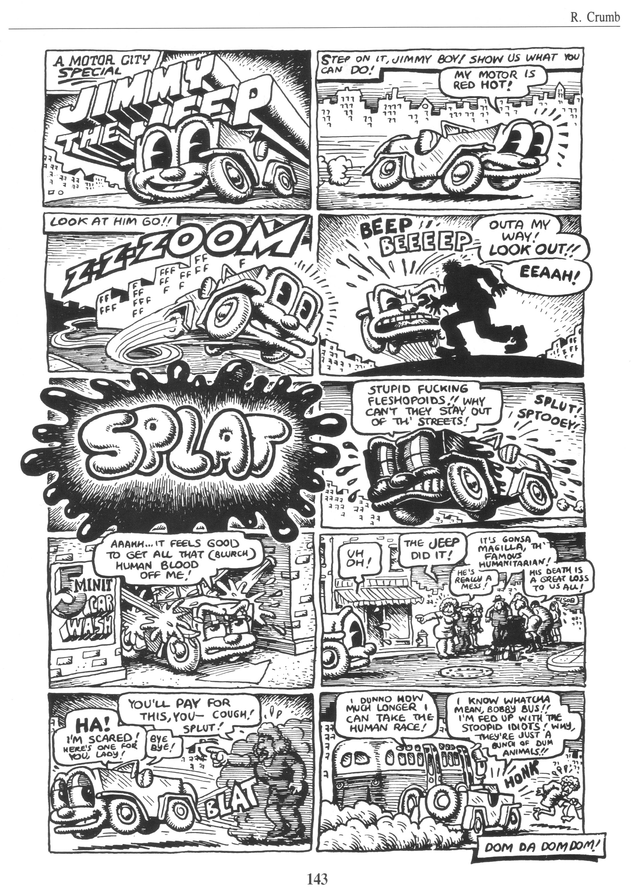 Read online The Complete Crumb Comics comic -  Issue # TPB 6 - 153