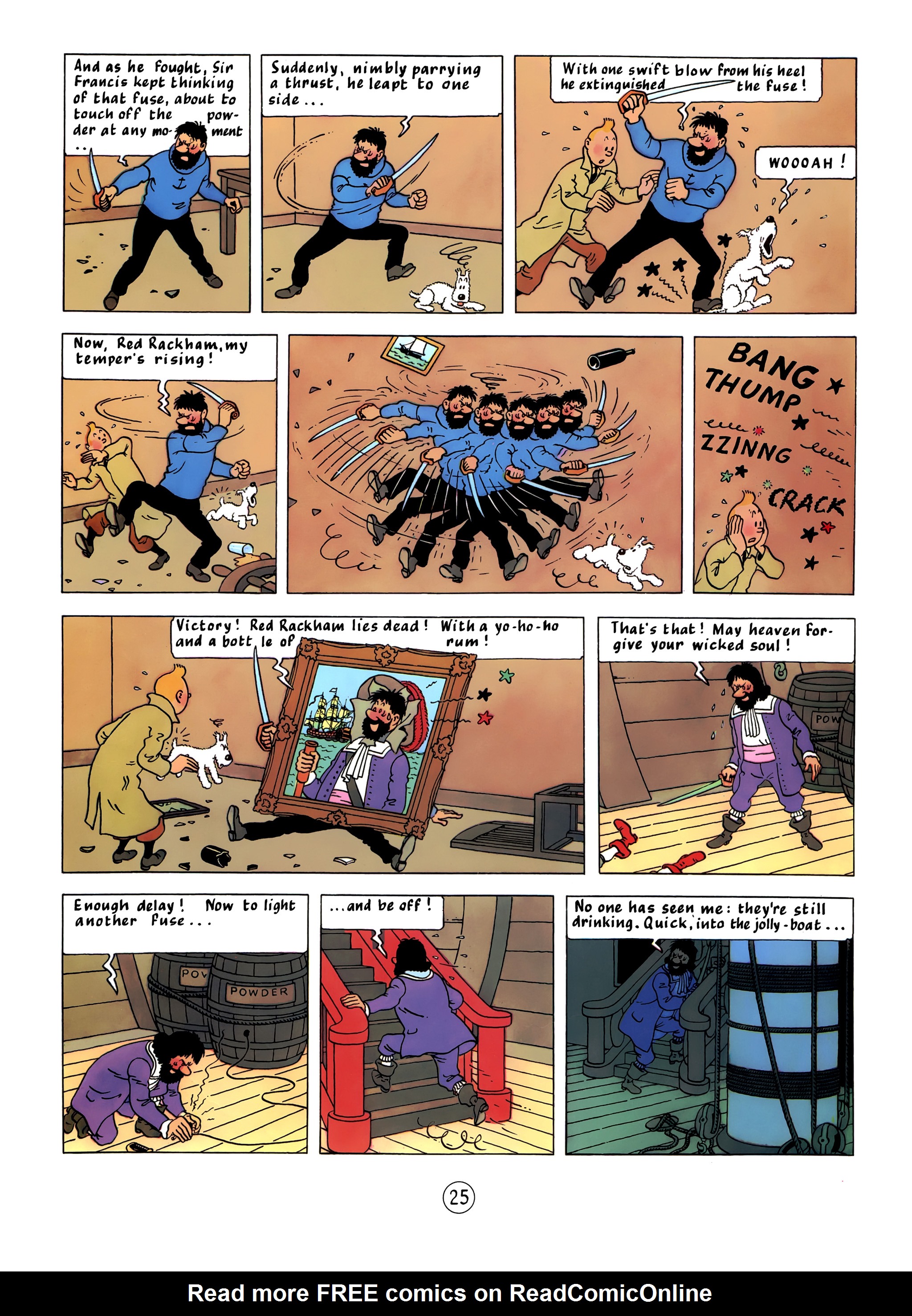 Read online The Adventures of Tintin comic -  Issue #11 - 28