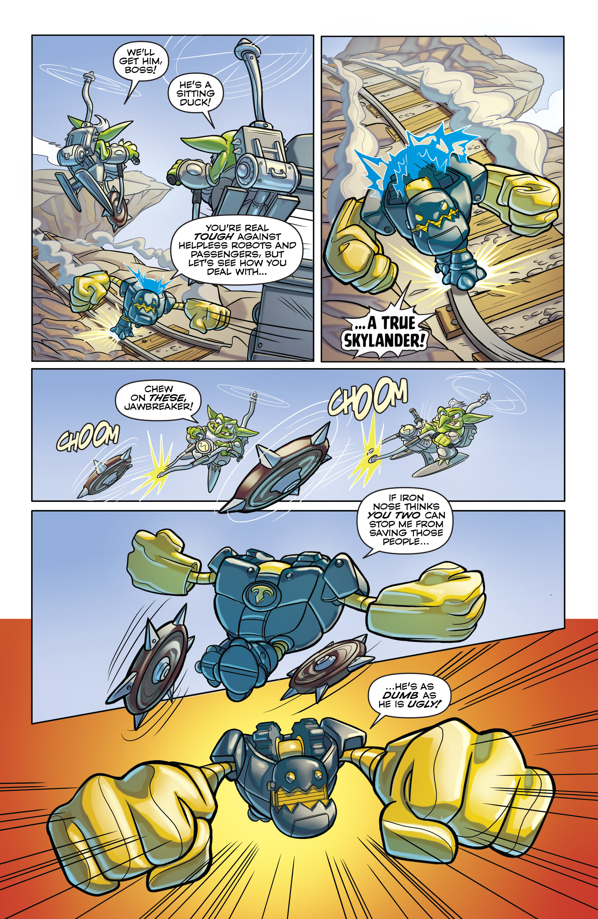 Read online Skylanders comic -  Issue #6 - 10