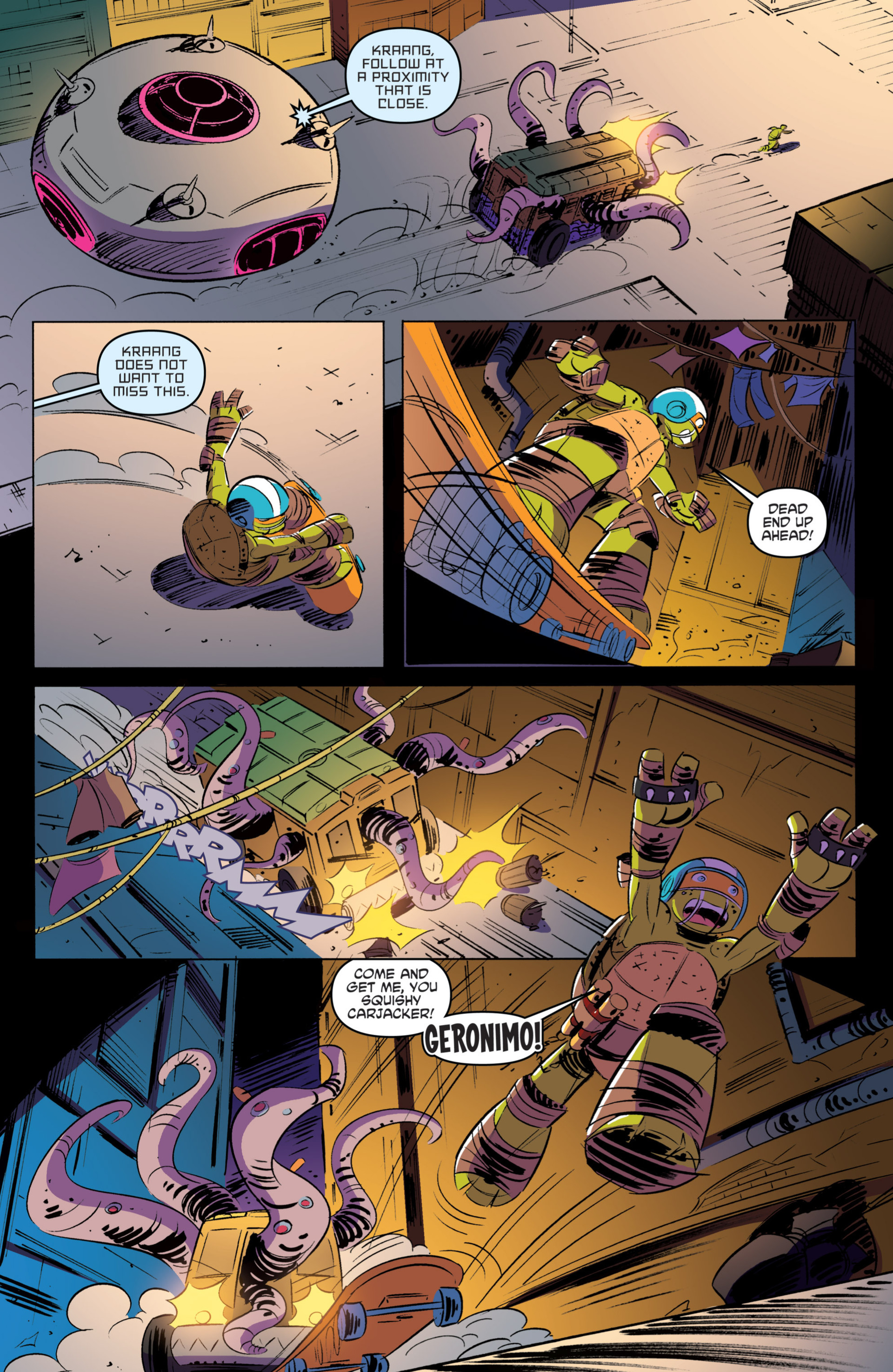 Read online Teenage Mutant Ninja Turtles New Animated Adventures comic -  Issue #6 - 17