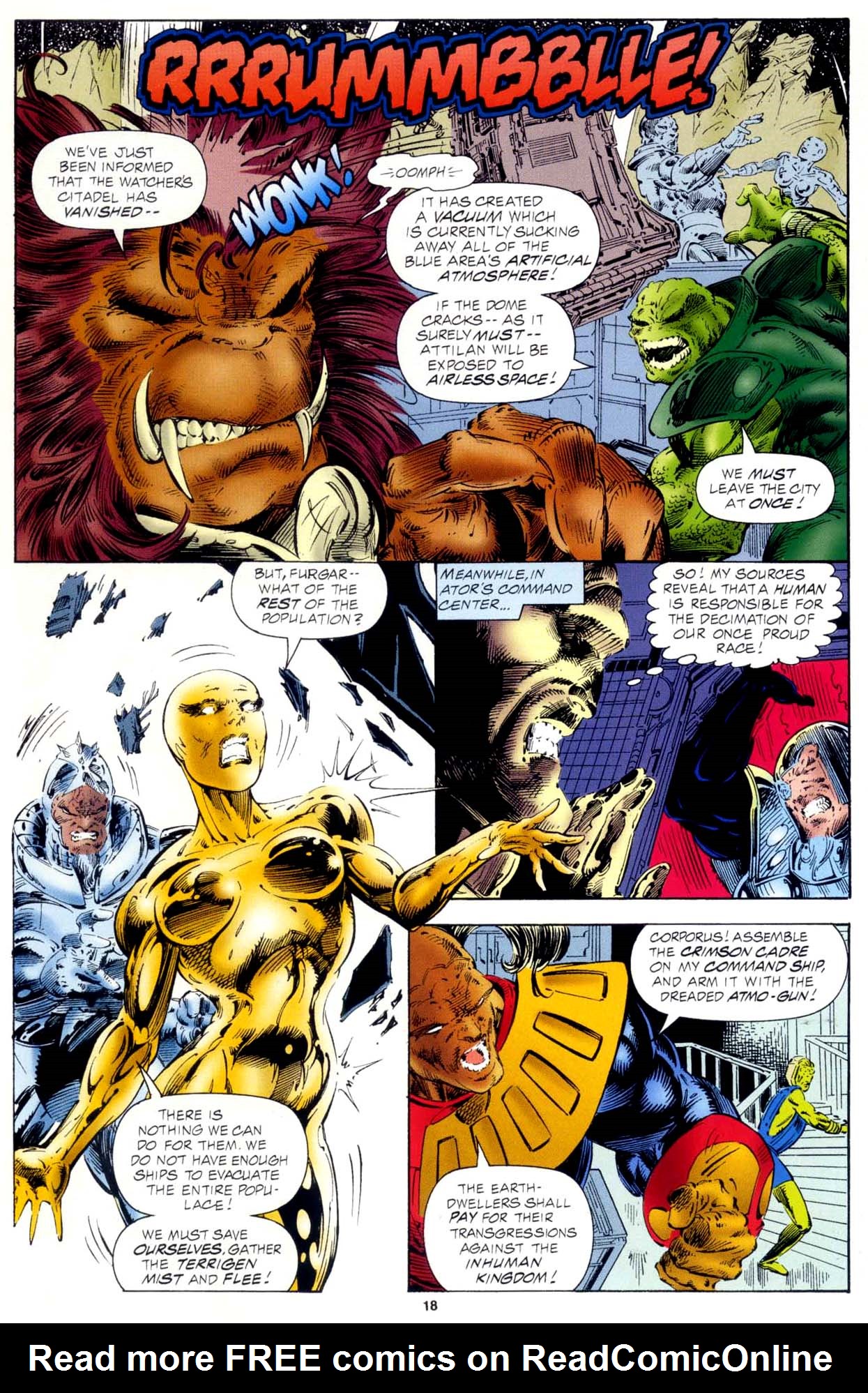 Read online Fantastic Four: Atlantis Rising comic -  Issue #1 - 17
