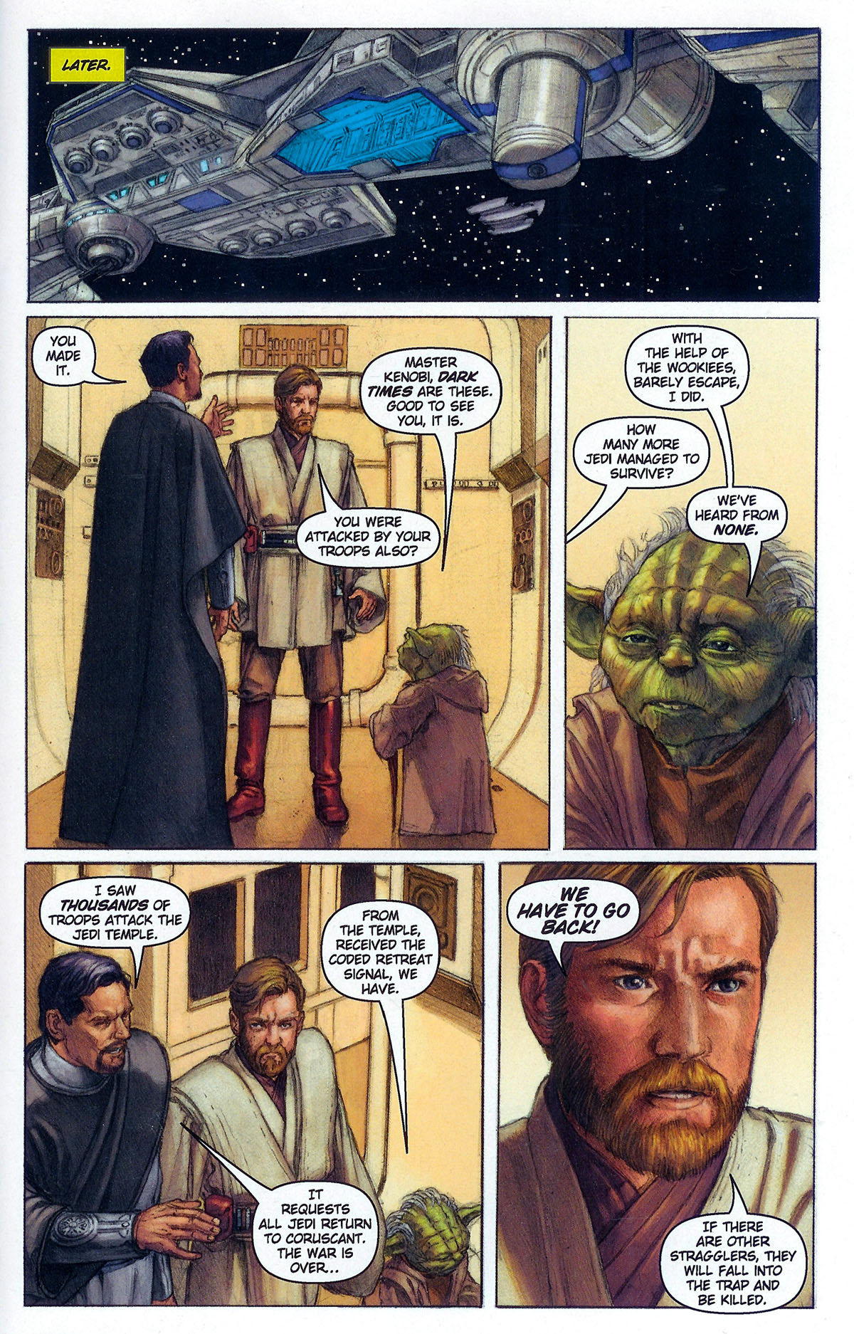 Read online Star Wars: Episode III - Revenge Of The Sith comic -  Issue #3 - 21