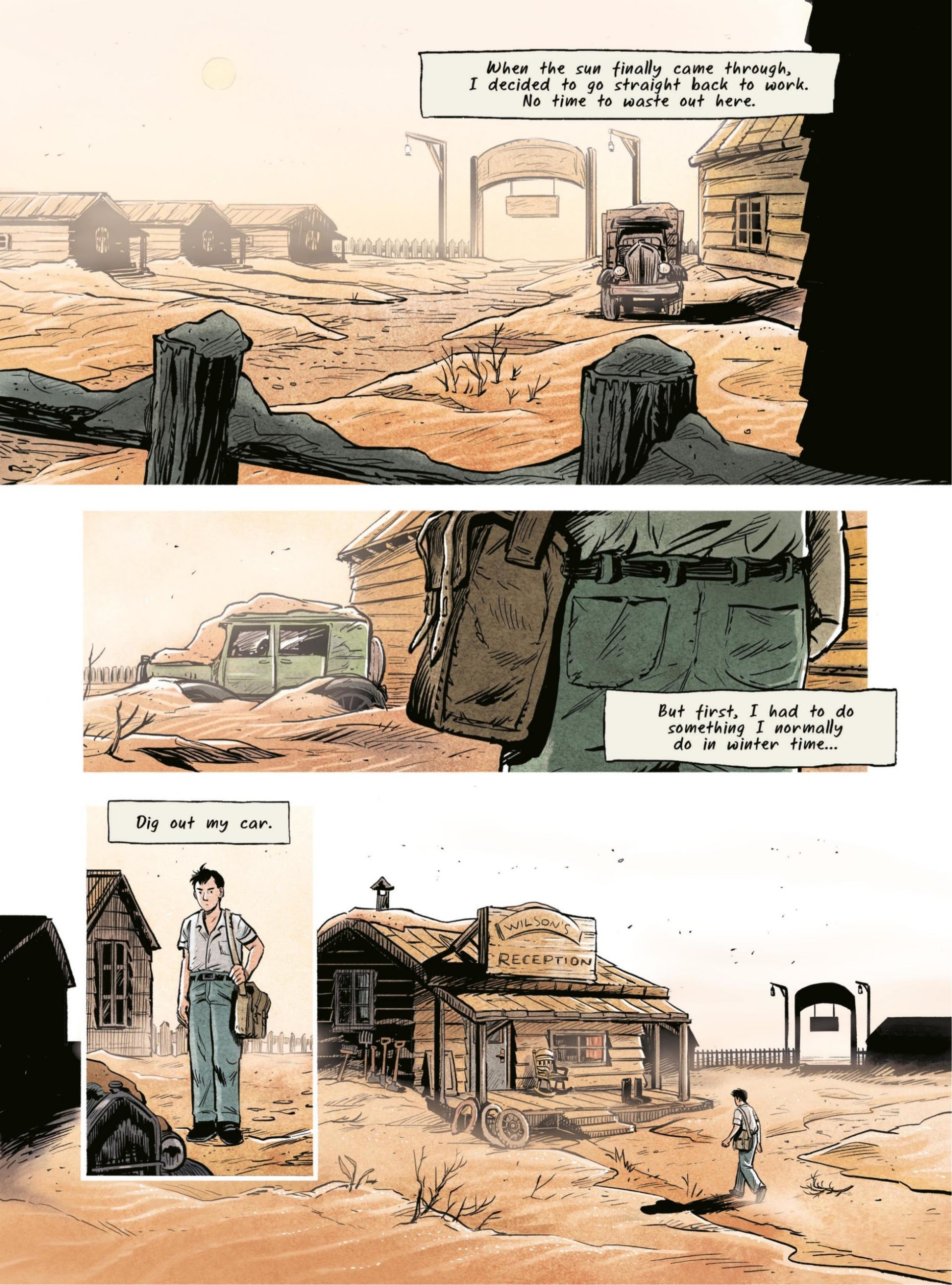 Read online Days of Sand comic -  Issue # TPB 1 - 100