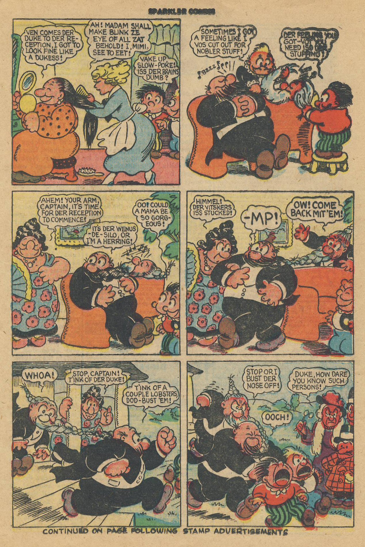 Read online Sparkler Comics comic -  Issue #89 - 17