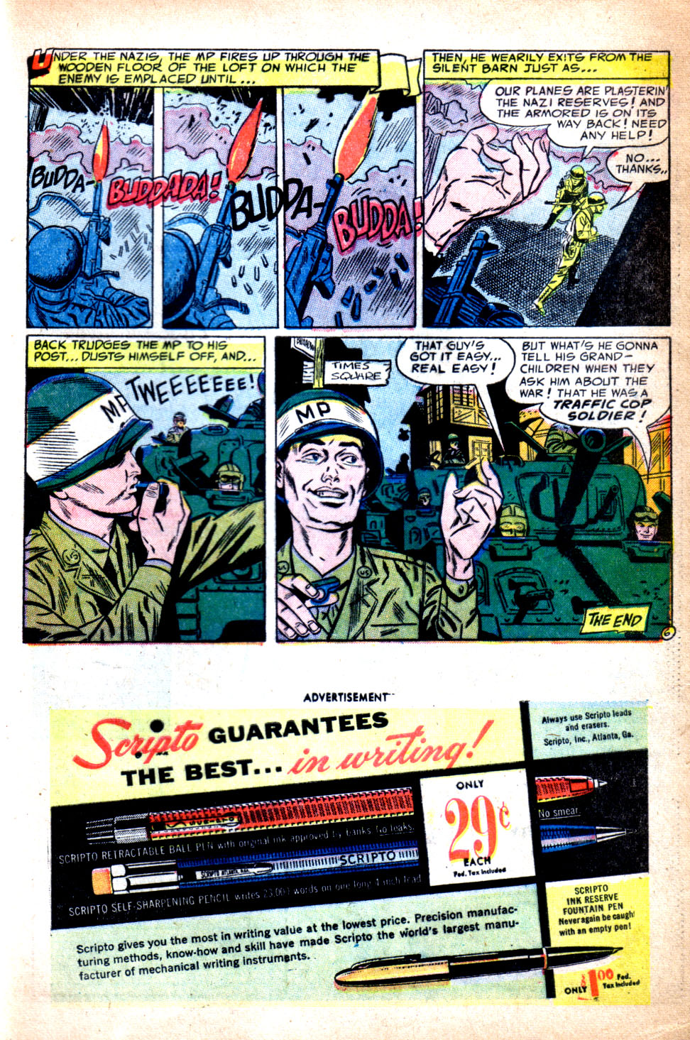 Read online Our Army at War (1952) comic -  Issue #16 - 33