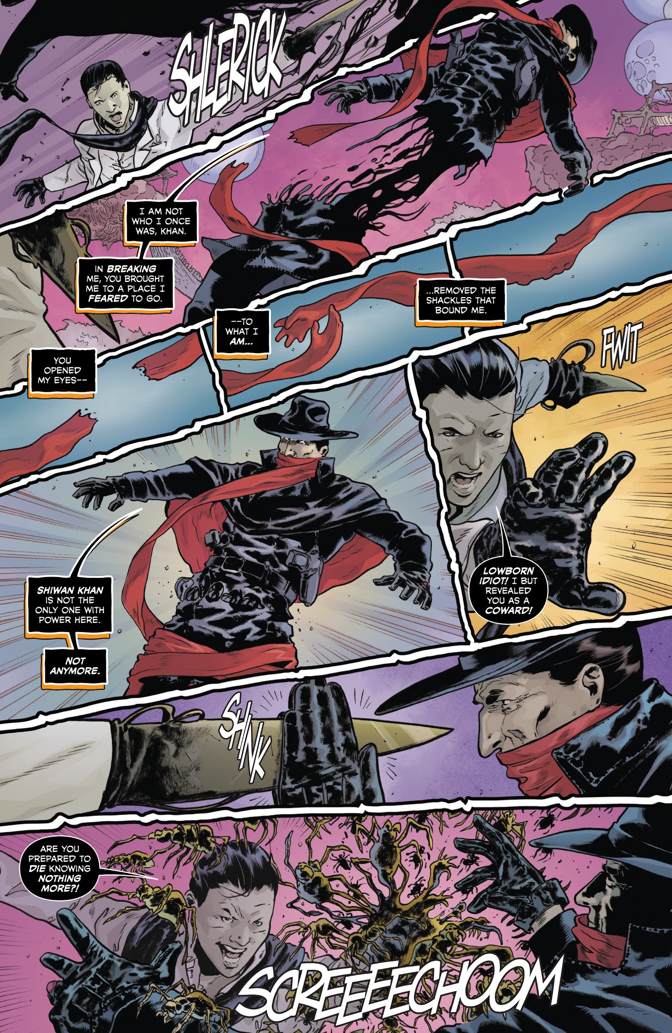 Read online The Shadow/Batman comic -  Issue #6 - 10