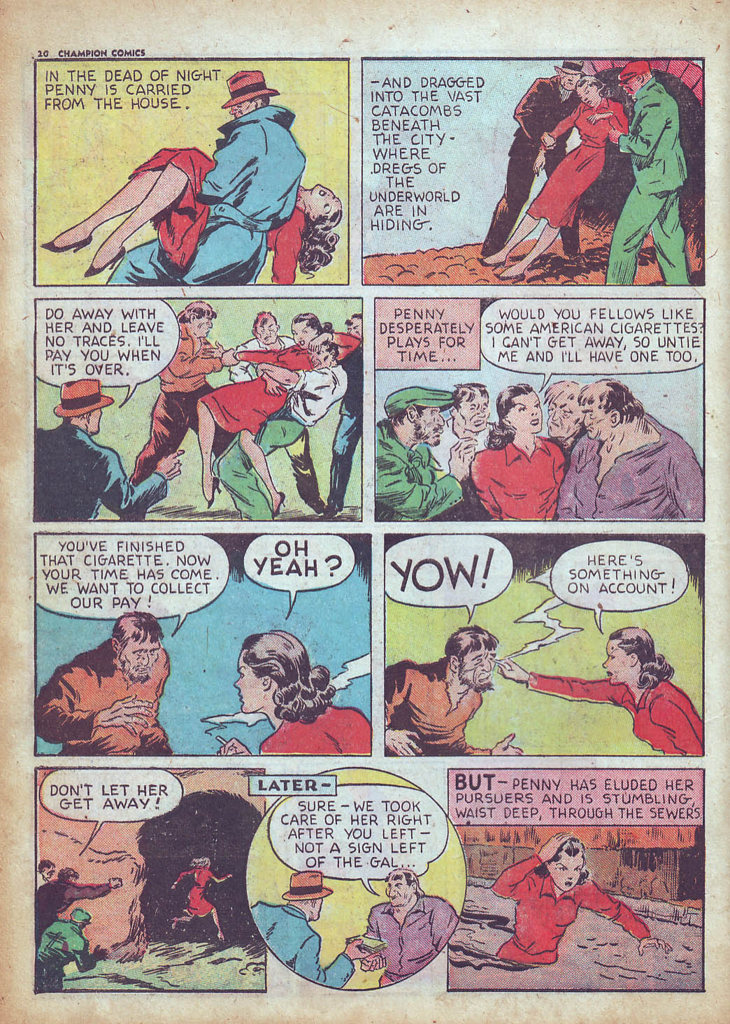 Read online Champion Comics comic -  Issue #4 - 22