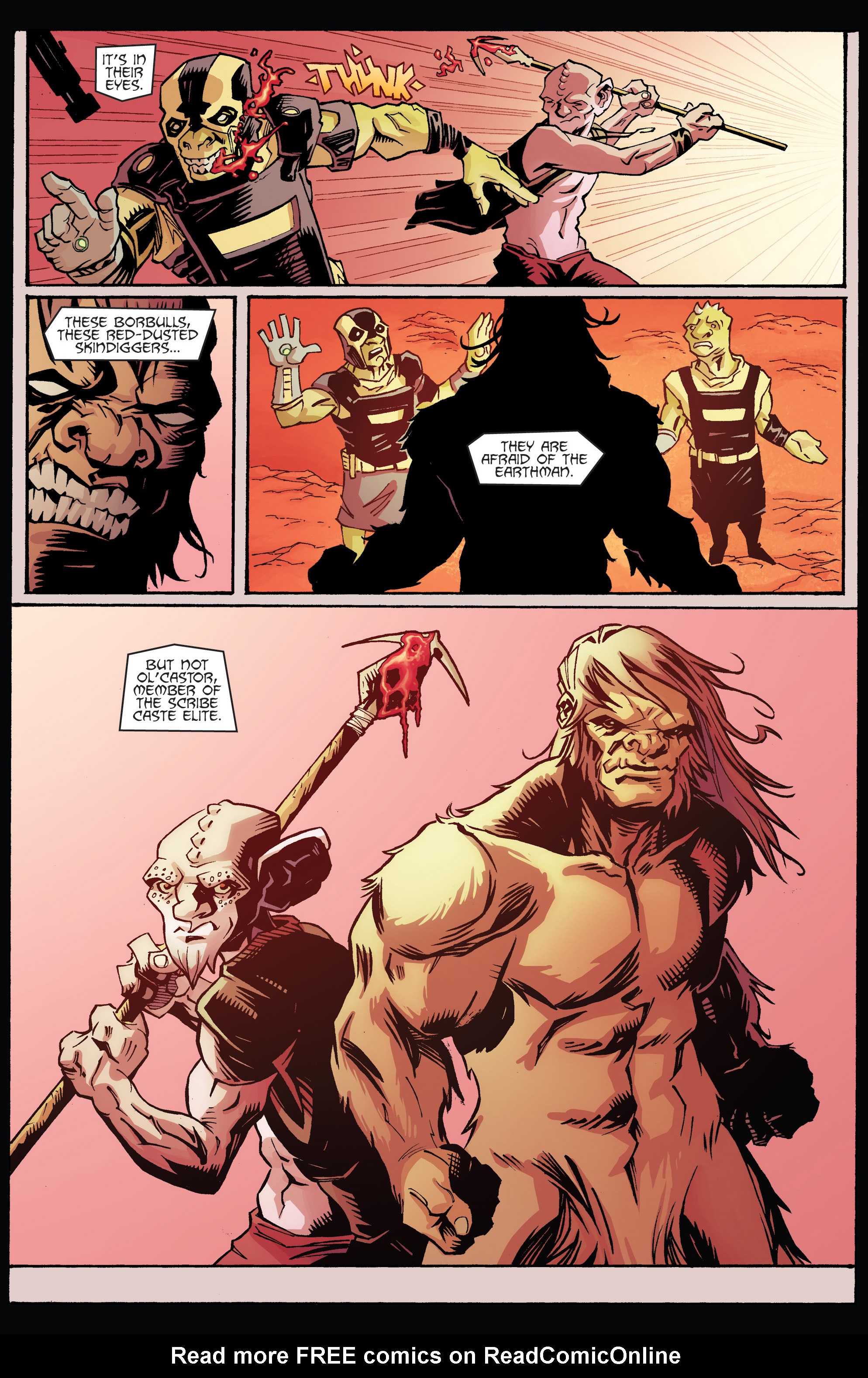 Read online Bigfoot: Sword of the Earthman (2015) comic -  Issue #1 - 8