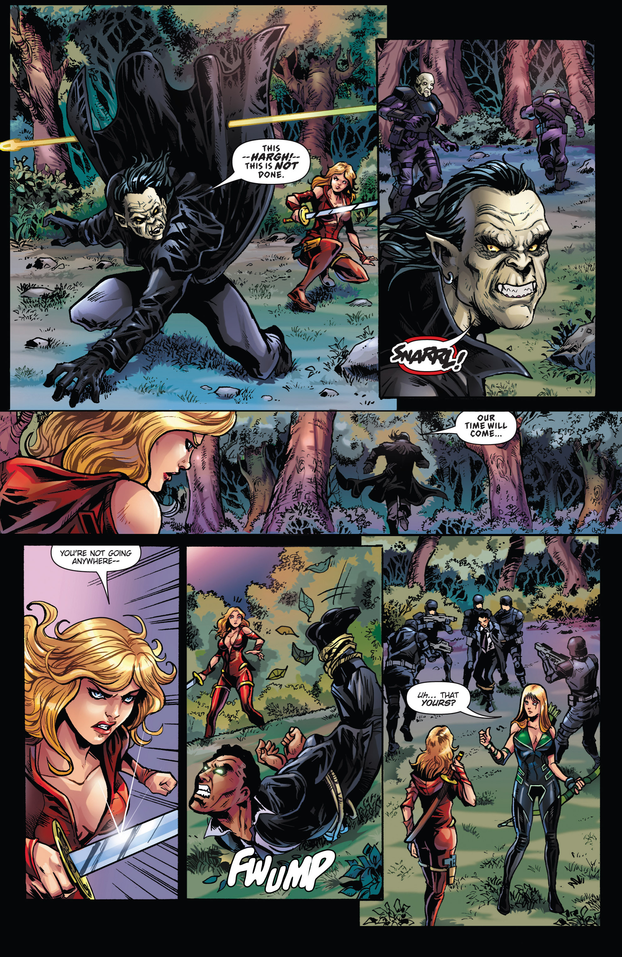 Read online Grimm Fairy Tales presents Code Red comic -  Issue # TPB - 47