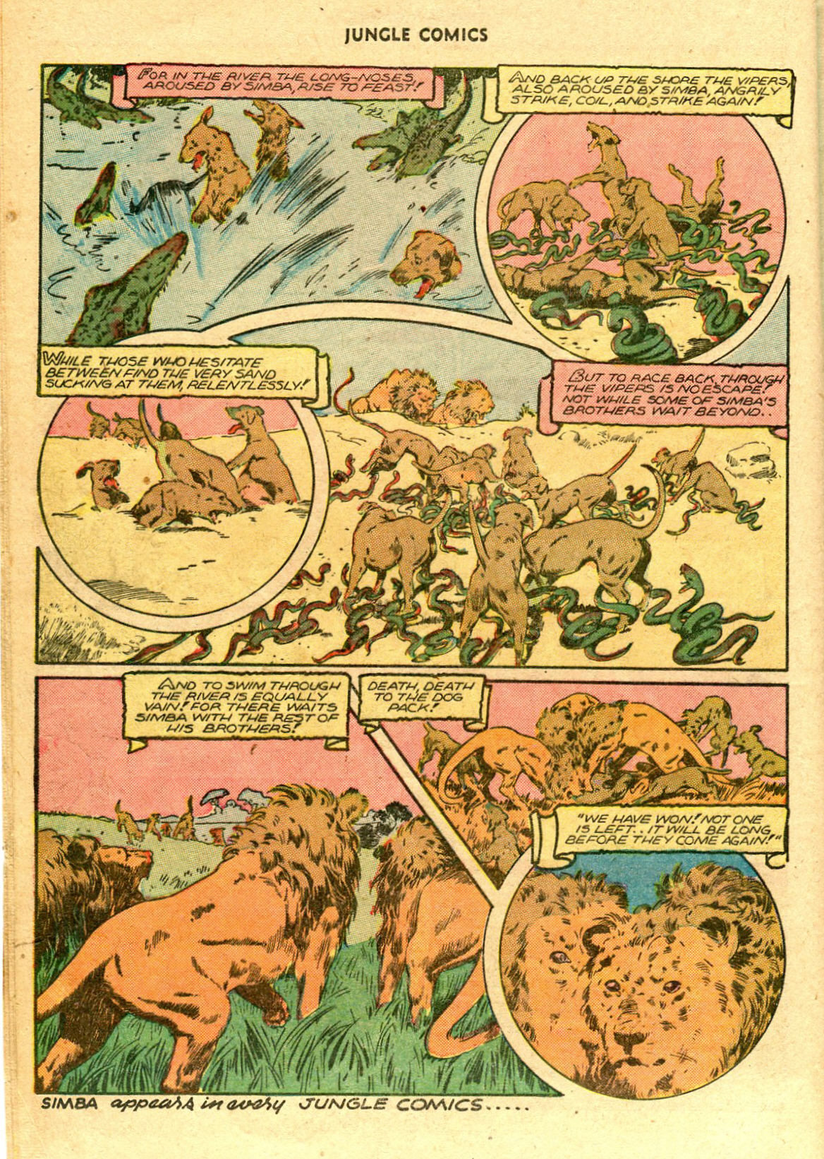 Read online Jungle Comics comic -  Issue #75 - 18