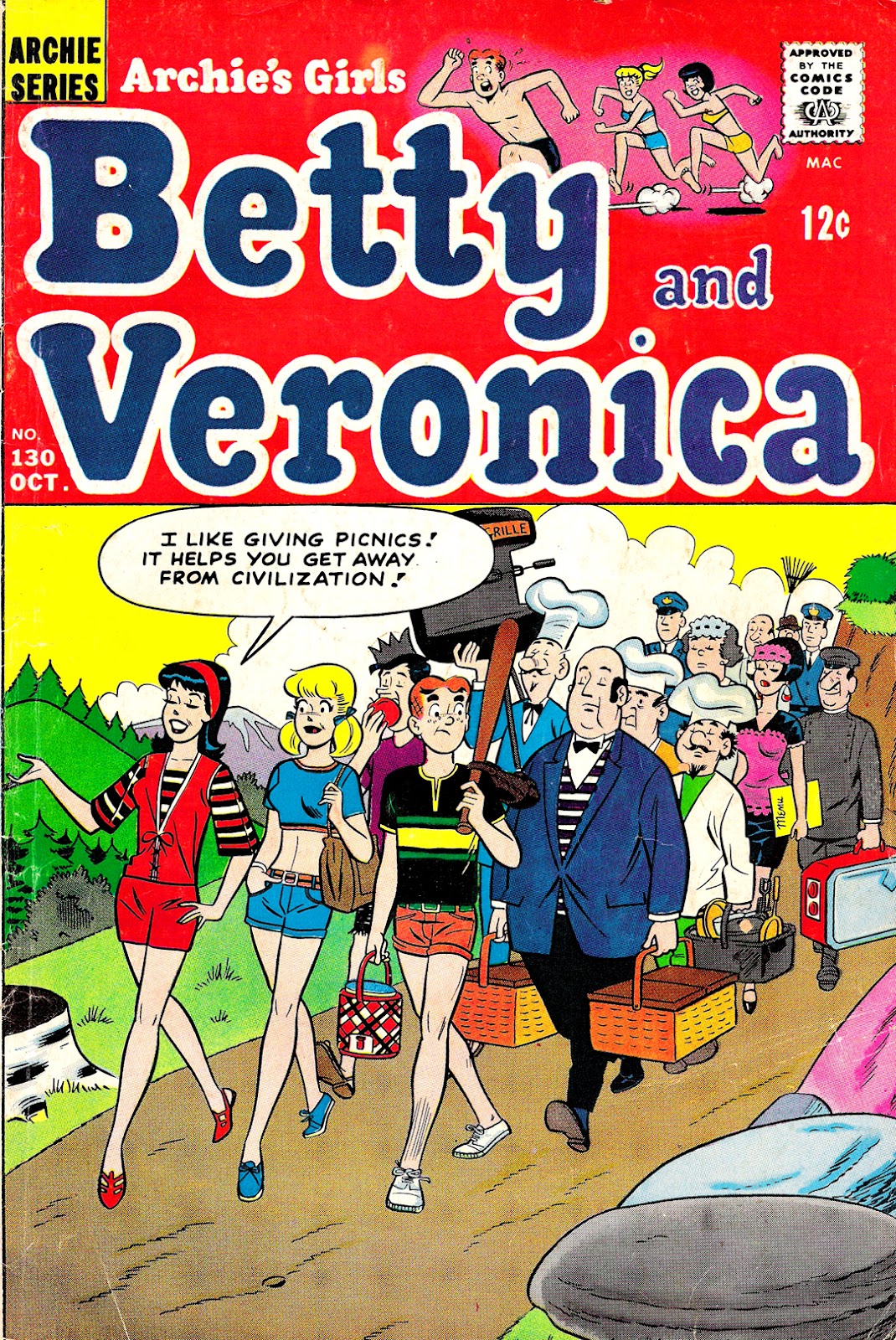 Archie's Girls Betty and Veronica issue 130 - Page 1
