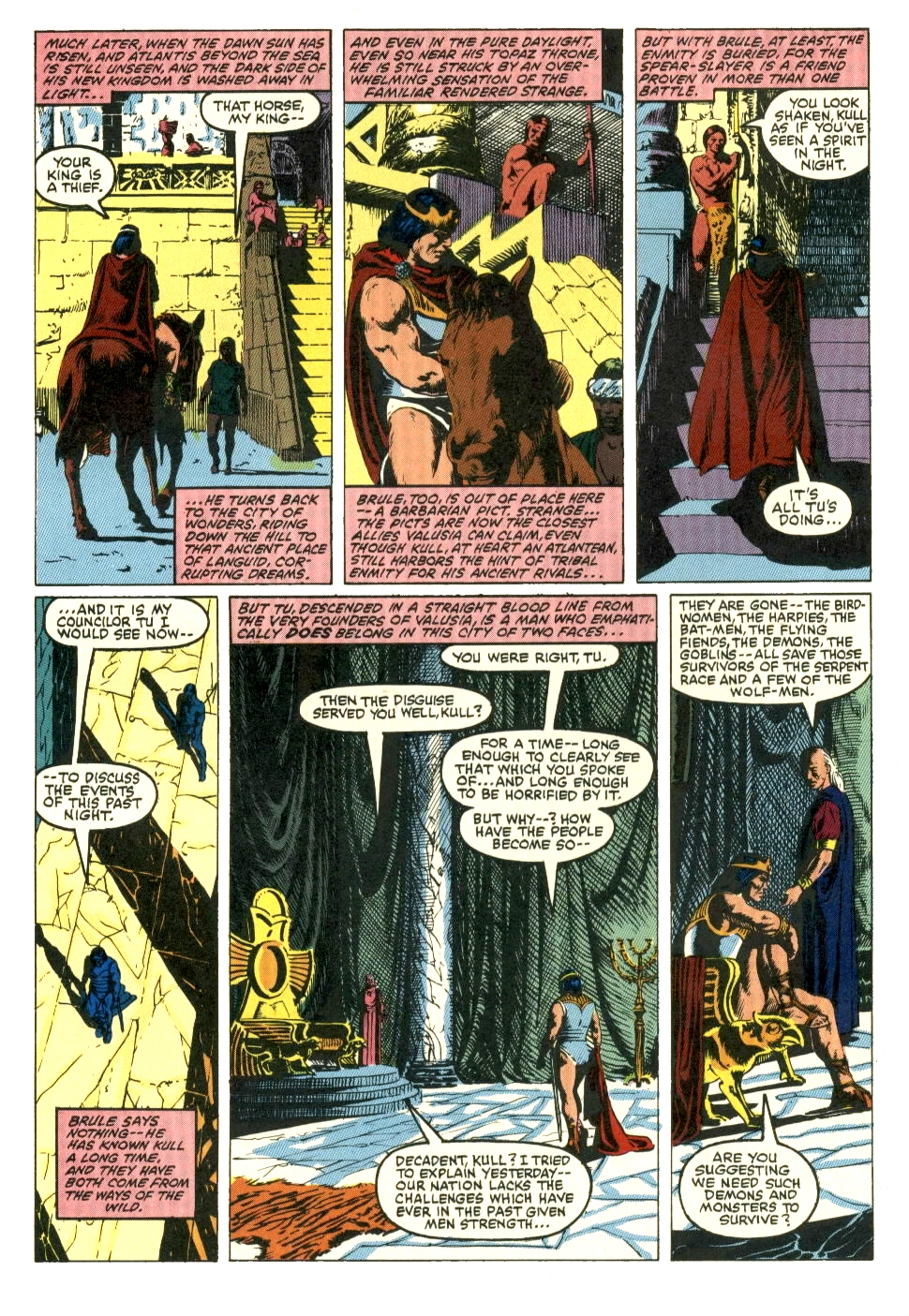 Read online Kull The Conqueror (1982) comic -  Issue #2 - 8