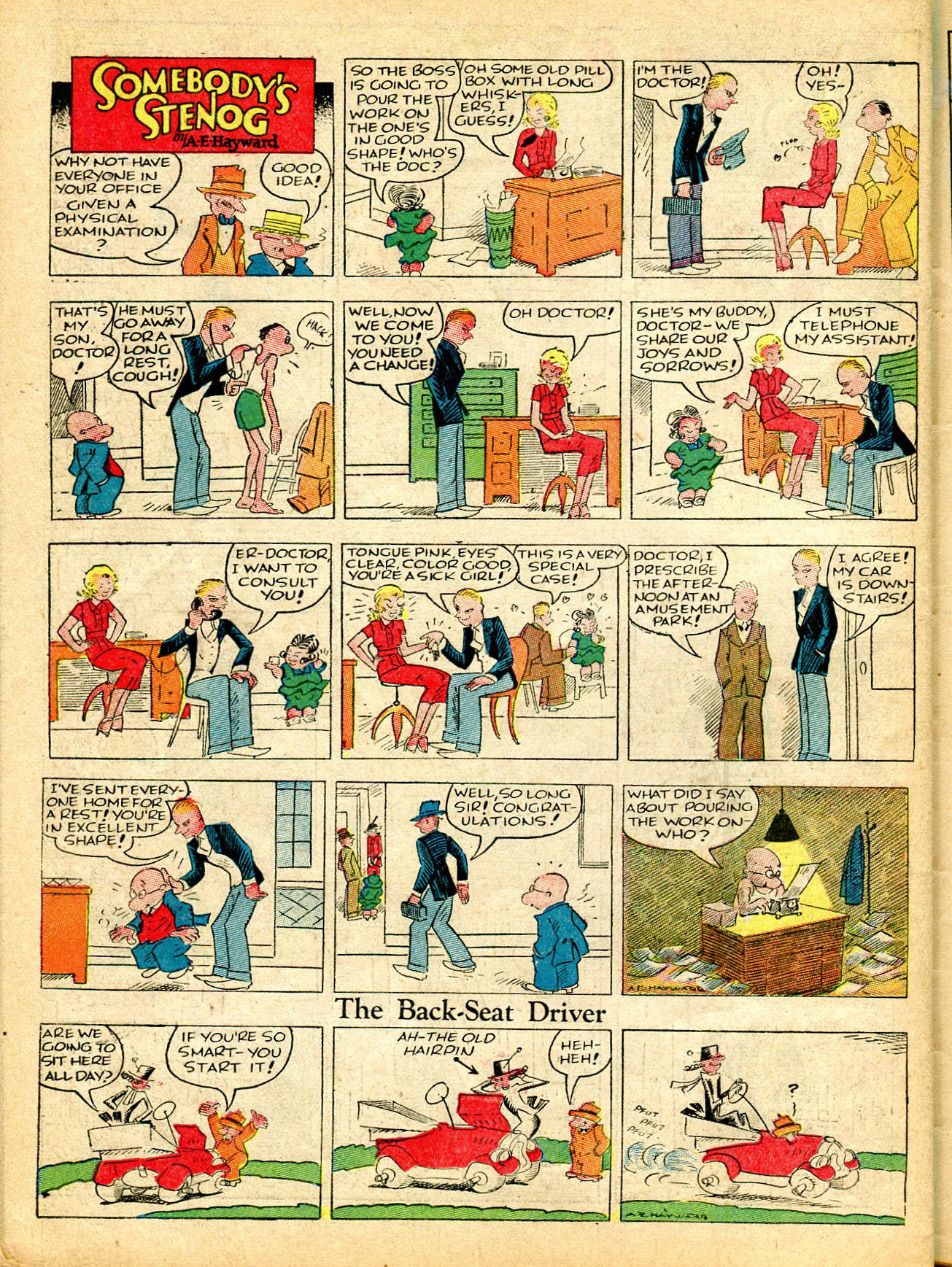 Read online Famous Funnies comic -  Issue #37 - 47