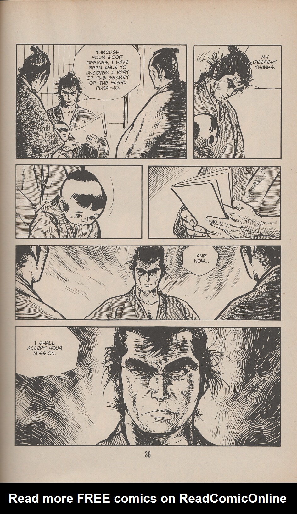 Read online Lone Wolf and Cub comic -  Issue #40 - 42
