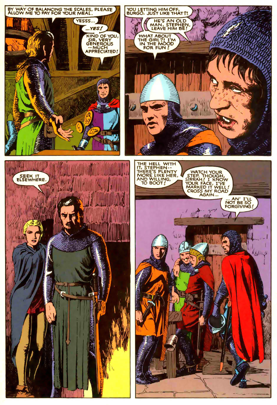 Read online The Black Dragon comic -  Issue #1 - 31