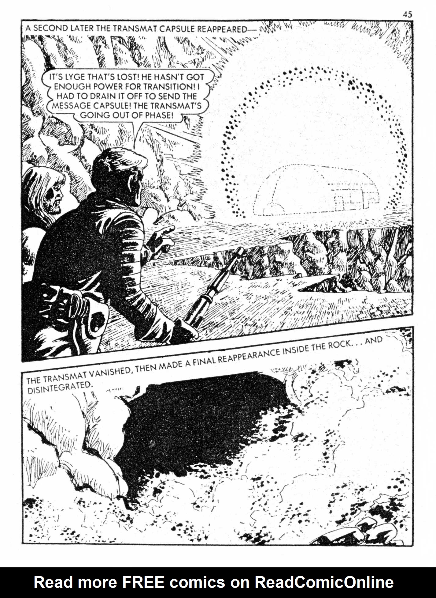 Read online Starblazer comic -  Issue #147 - 45