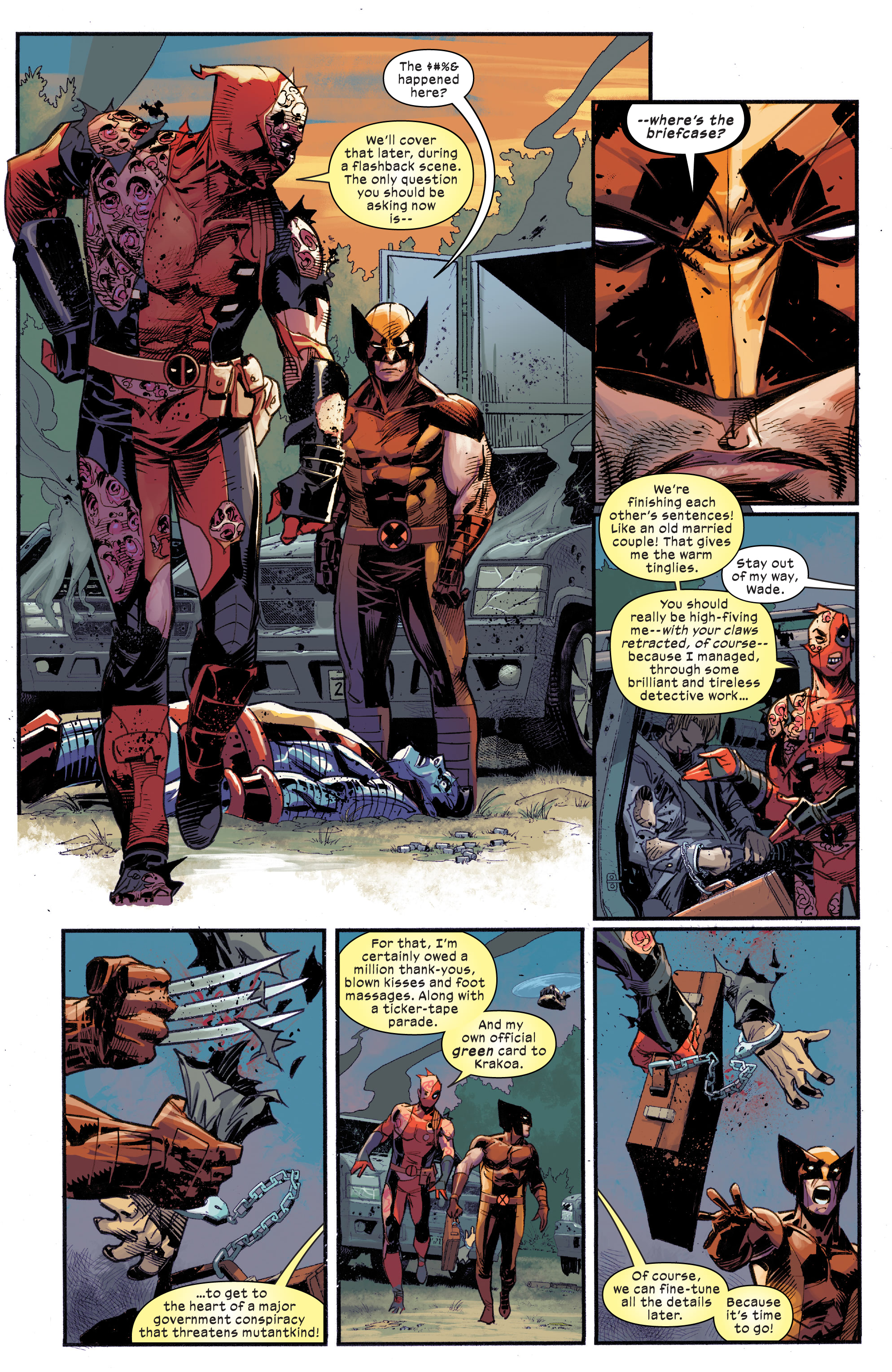Read online Wolverine (2020) comic -  Issue #20 - 21